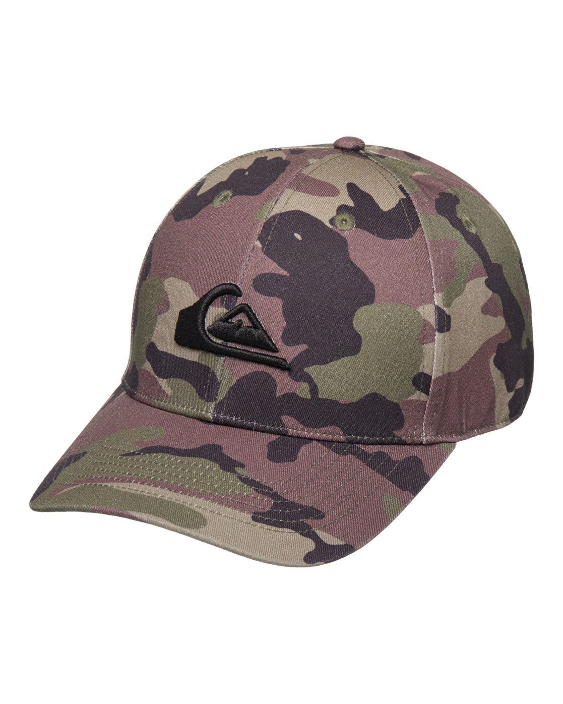 Quiksilver Snapback Cap Decades Camo