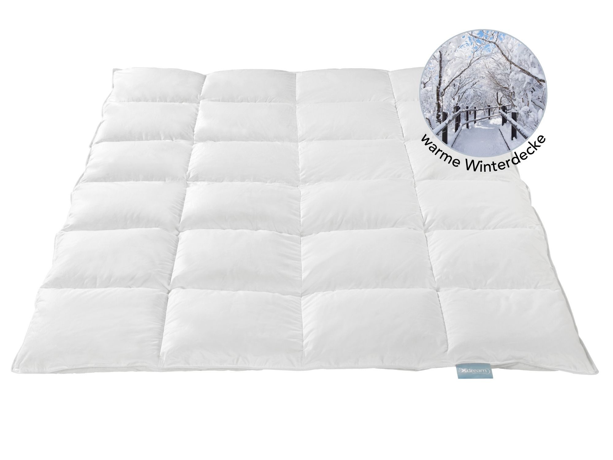 XDREAM Daunenbettdecke Nature Daunendecke, 135x200 cm günstig online kaufen