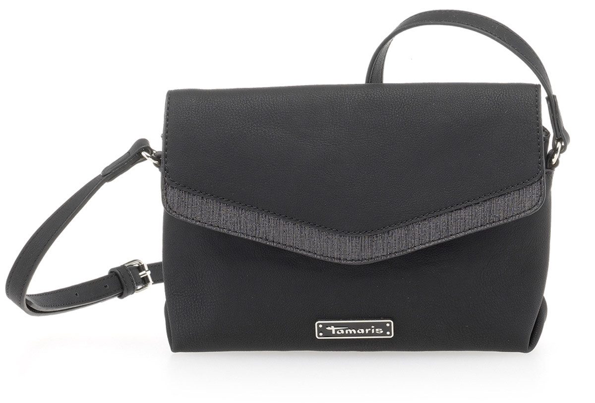 Tamaris Umhängetasche Justine, Damen Crossbody Bag Umhängetasche Metallic
