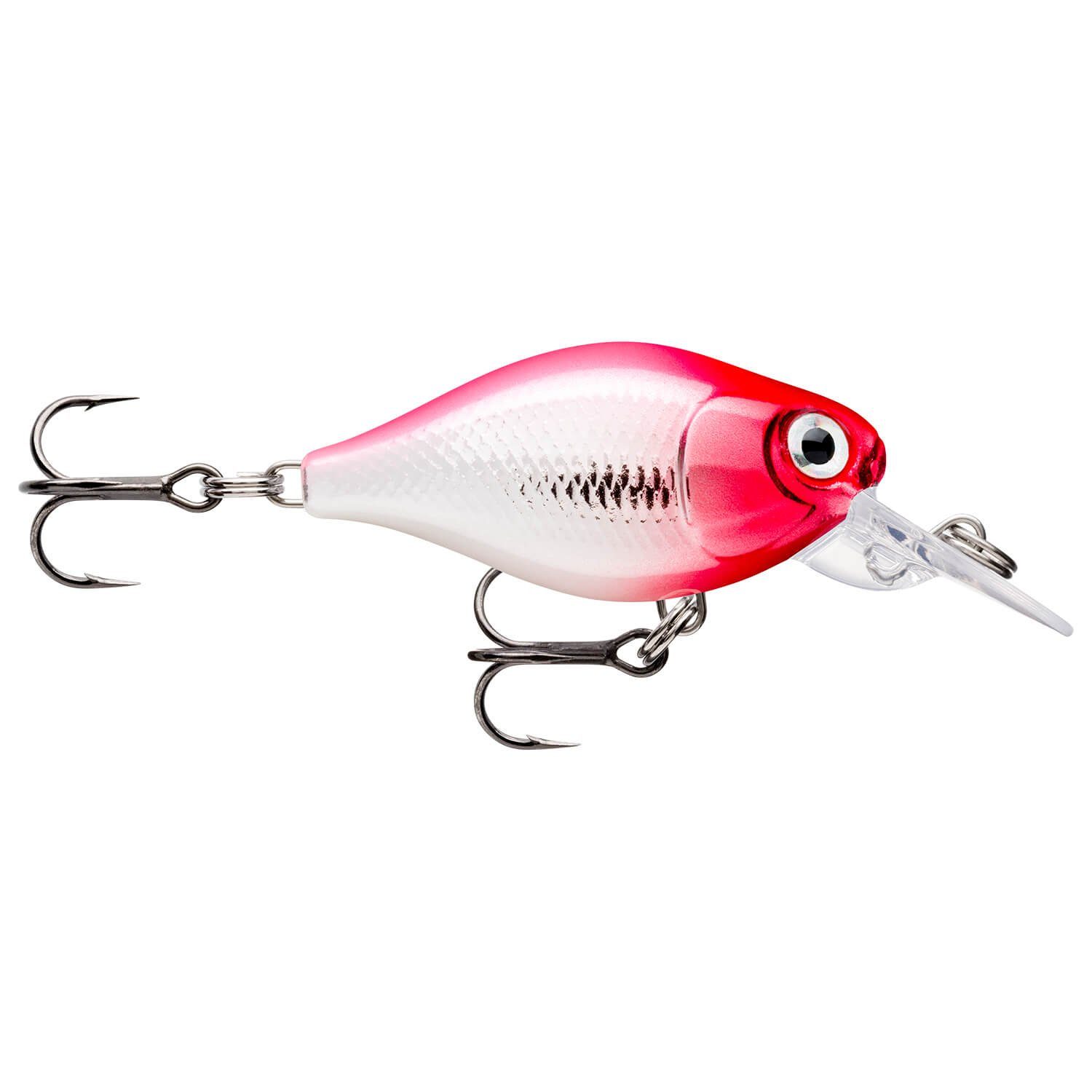 X-Light Rapala Runner (1-St) Clown Rapala Crank Kunstköder Mid Wobbler, Pink