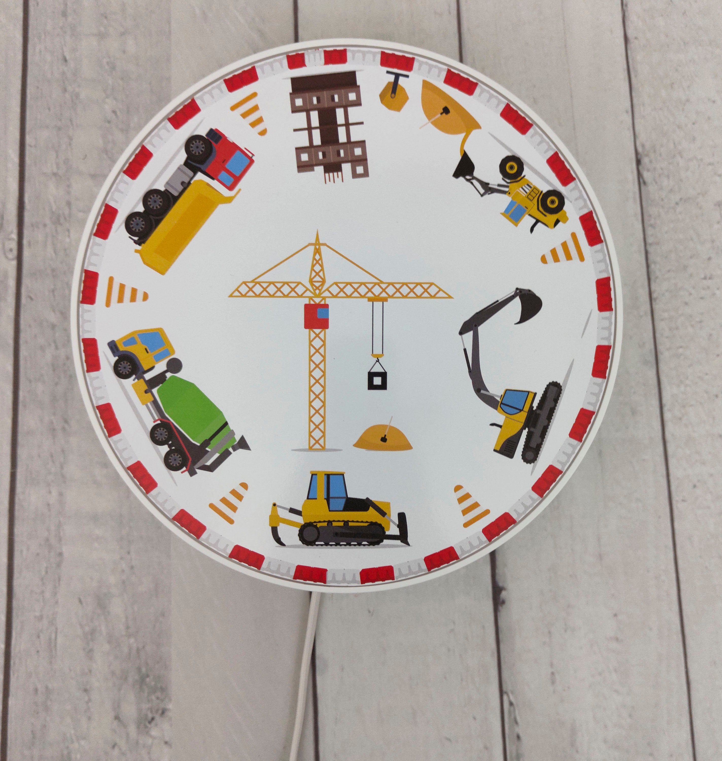 niermann Wandleuchte Baustelle, ohne Leuchtmittel, bruchsicheres günstig online kaufen