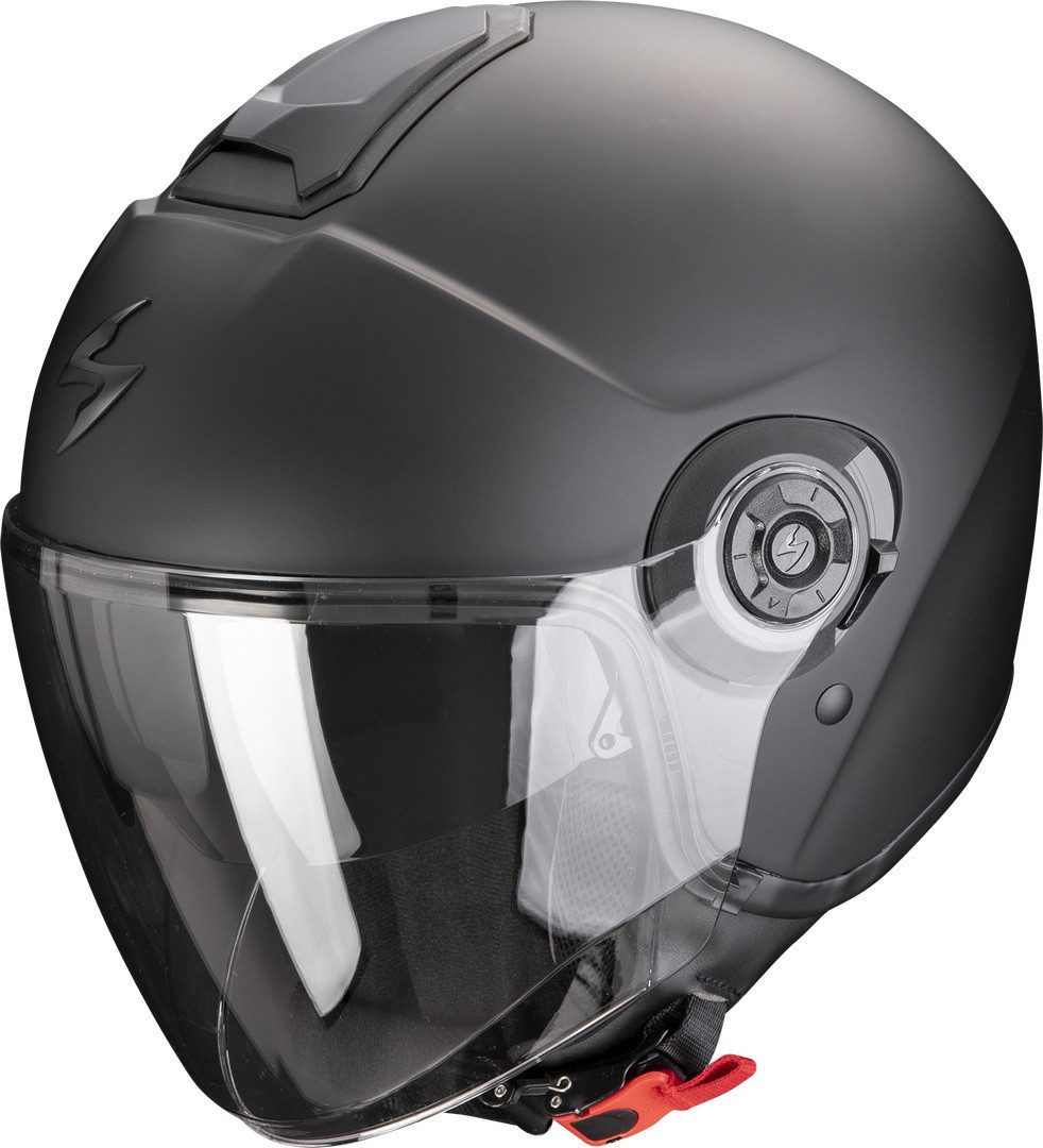 Scorpion Exo Motorradhelm Exo-City II Solid Jethelm, Integriertes Sonnenvisier