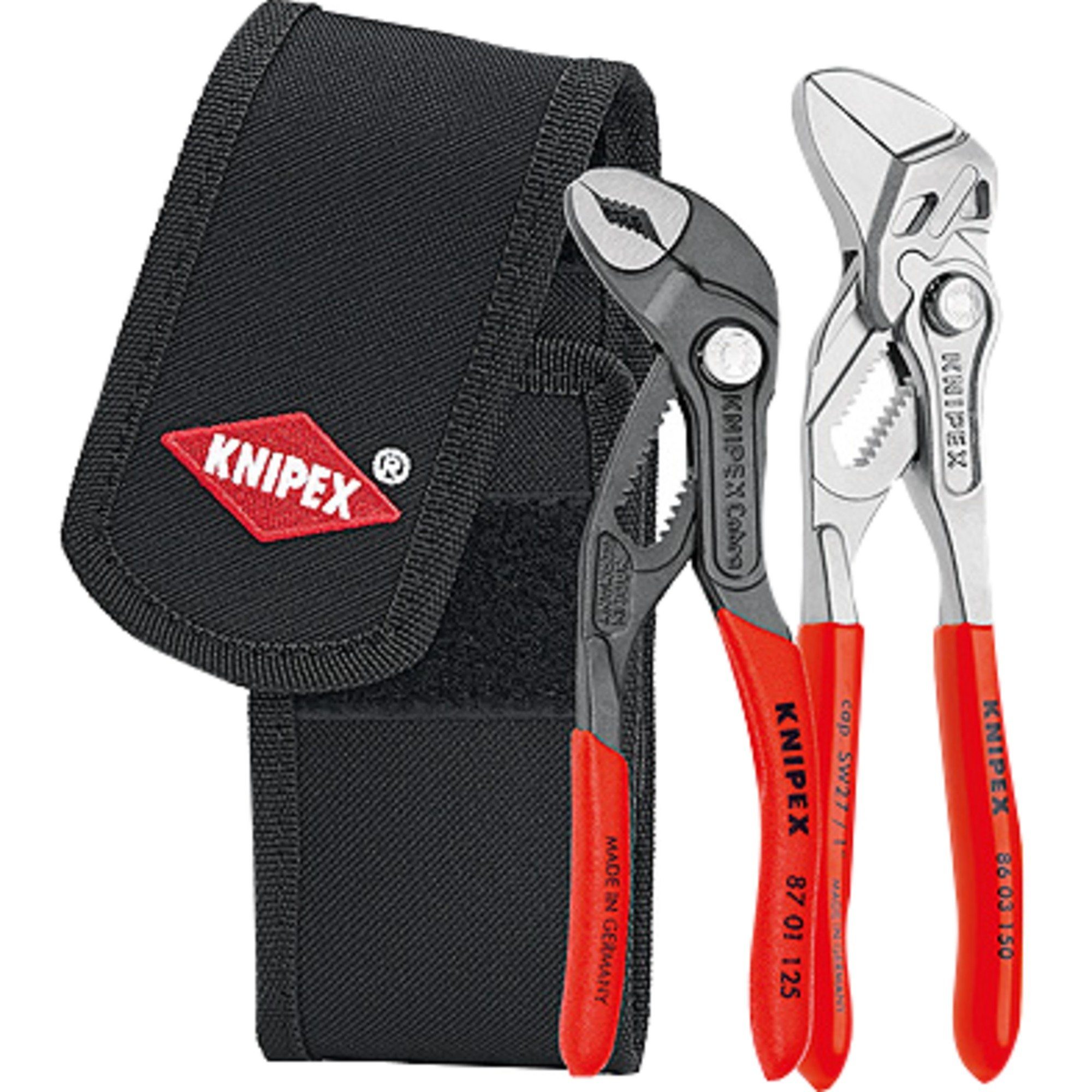 Knipex Elektro-Installationszange KNIPEX Mini-Zangenset 002072V01, 2-teilig