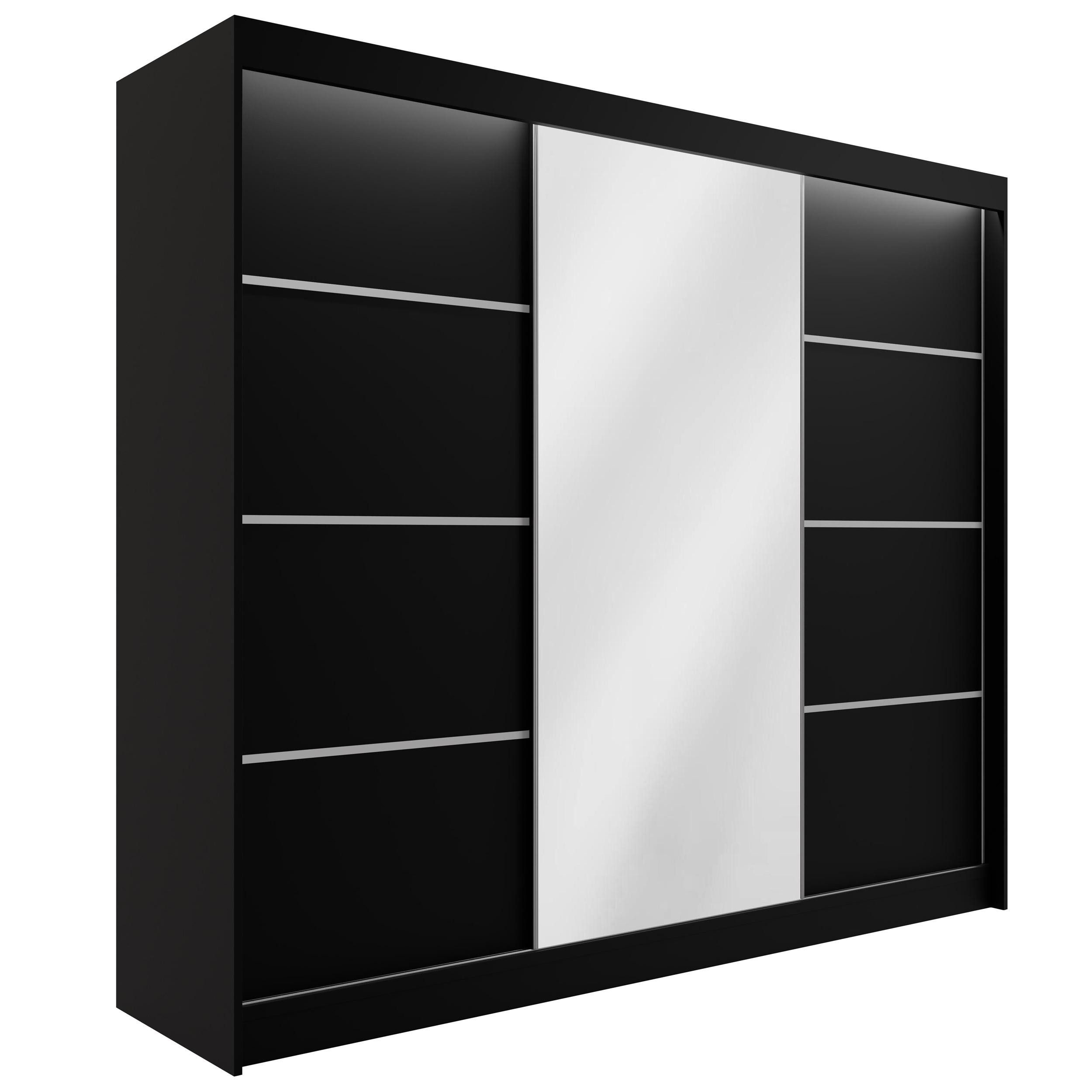 ALTDECOR Schiebetürenschrank PAOKI (Kleiderschrank Garderobenschrank mit günstig online kaufen