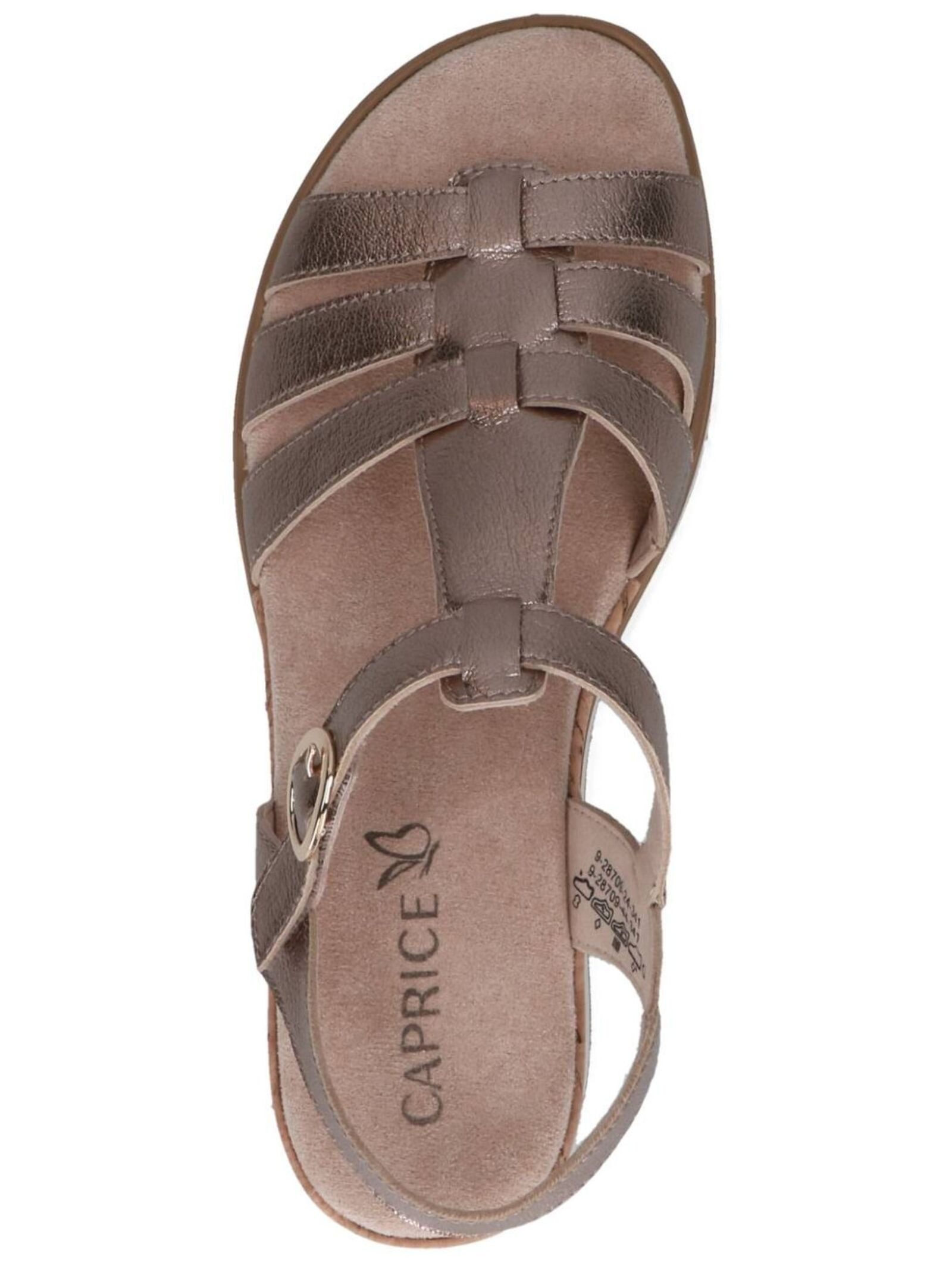 Caprice Caprice Sandalen Leder Keilsandalette