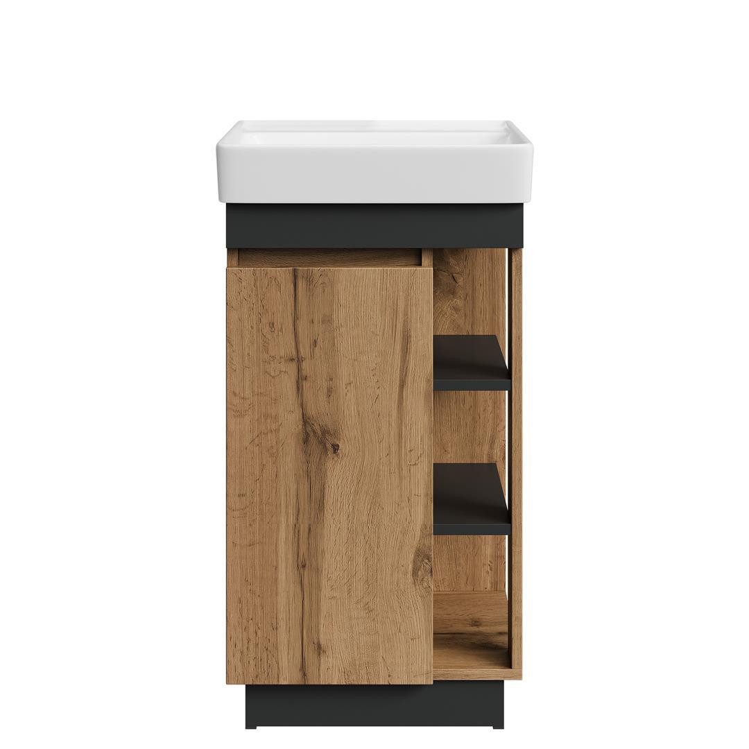 Planetmöbel Badmöbel-Set Nyx, (45cm Waschtisch, 1-St), Badezimmer Waschtisc günstig online kaufen