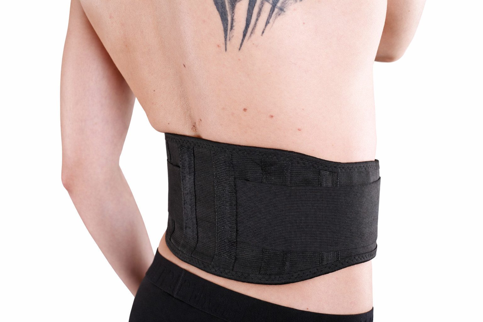 Lorey Medtec Rückenbandage Turmalin Rückenwärmer – gezielte Wärme & stufenlos einstellbar, Unisex