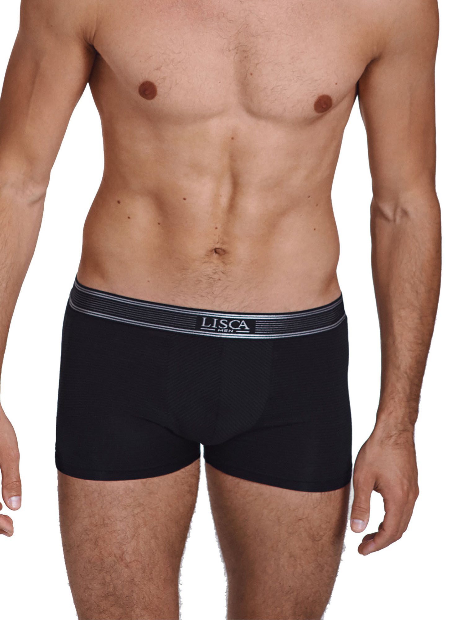 Lisca Retro Pants 4er Pack Herren Pant Zeus (Packung, 4-St) Cotton Modalmix, hautfreundlich, besonders weich, seidig glänzend