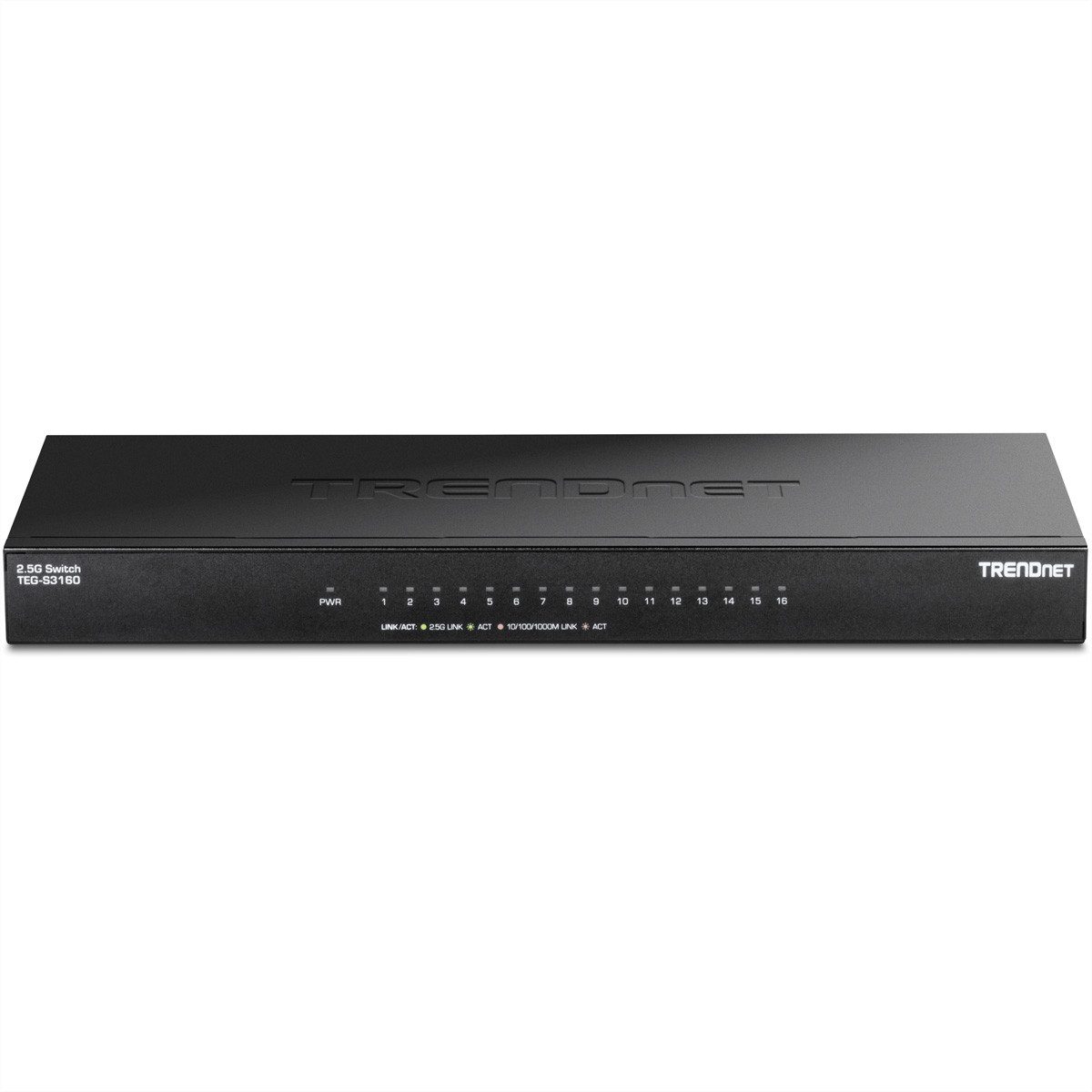 Trendnet TEG-S3160 16-Port 2.5G Switch Unmanaged Desktop Netzwerk-Switch