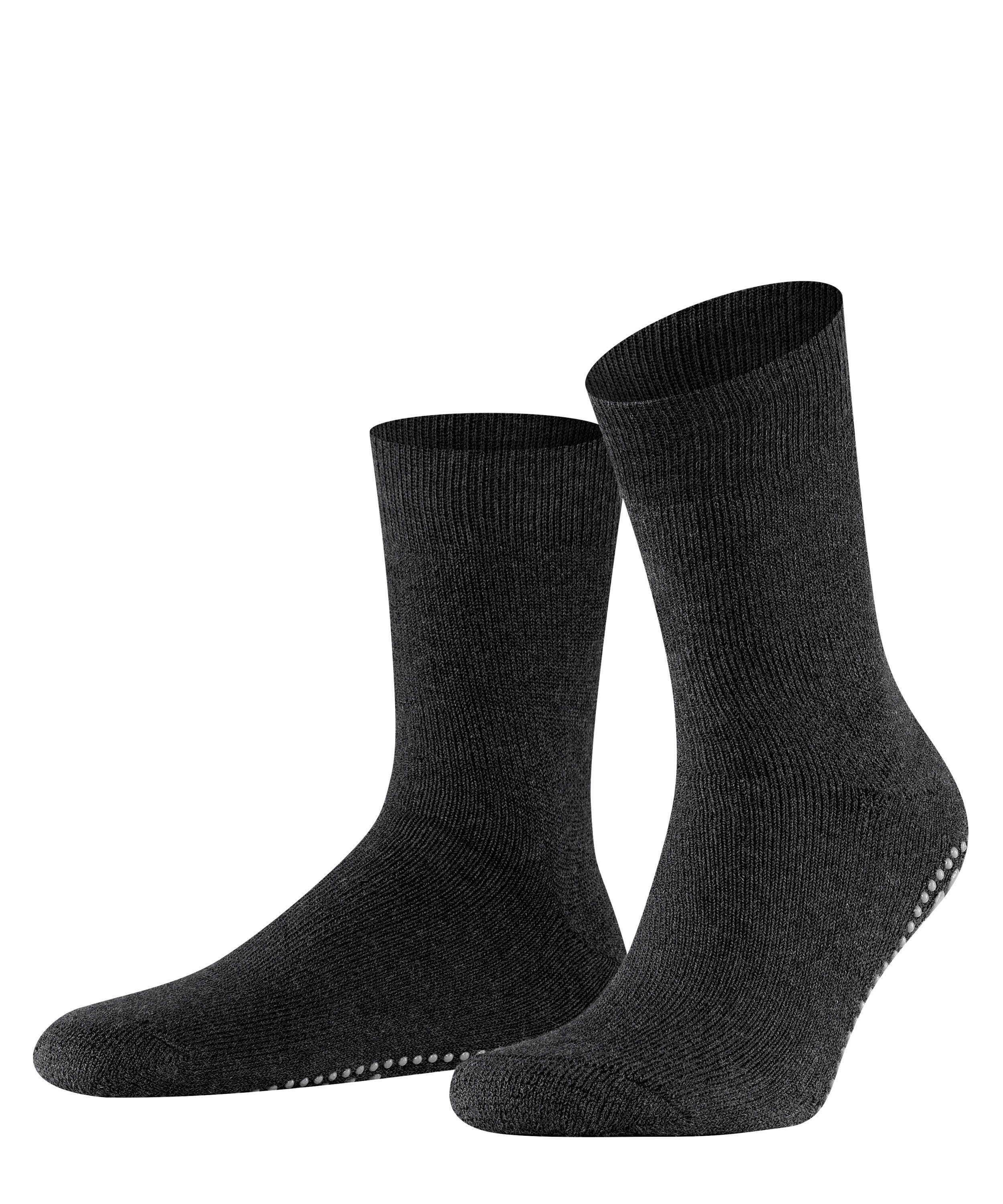 (1-Paar) FALKE Socken (3180) Homepads asphalt mel.