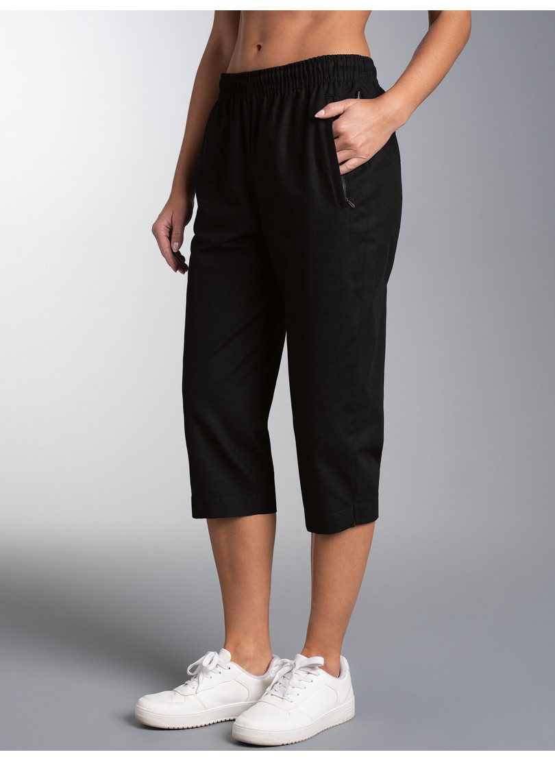 Trigema Jerseyhose TRIGEMA 3/4 Freizeithose aus Baumwolle (1-tlg)
