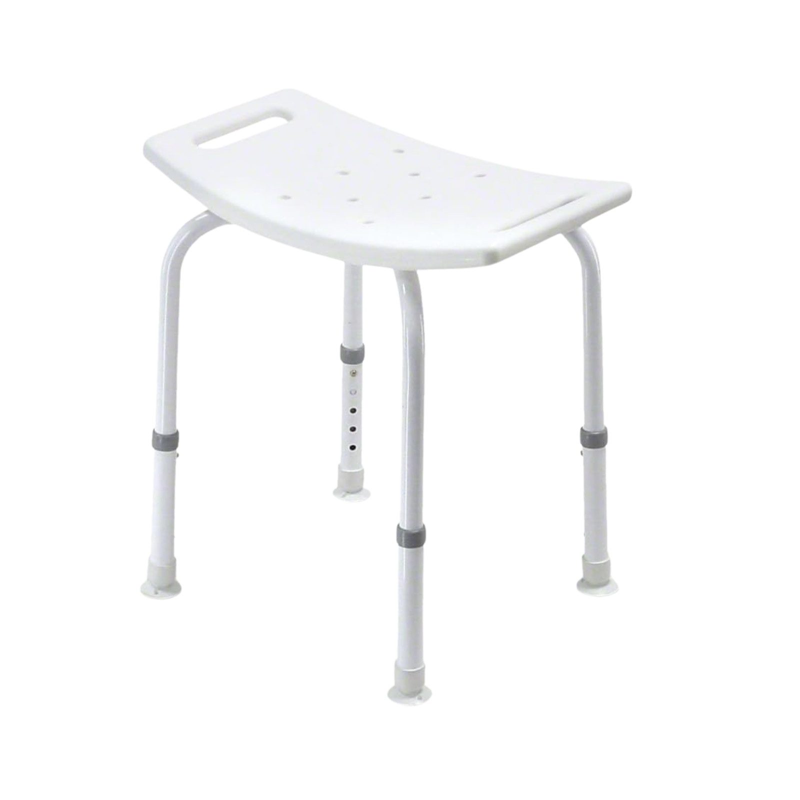 DIETZ® REHA-PRODUKTE Duschhocker Duschstuhl Duschhocker Badewannenstuhl ohne Lehne 5-fach verstellbar