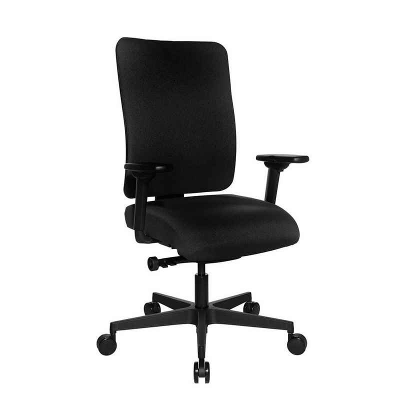 TOPSTAR Bürostuhl 1 Stuhl Bürostuhl Sitness Open X (P) Deluxe - schwarz