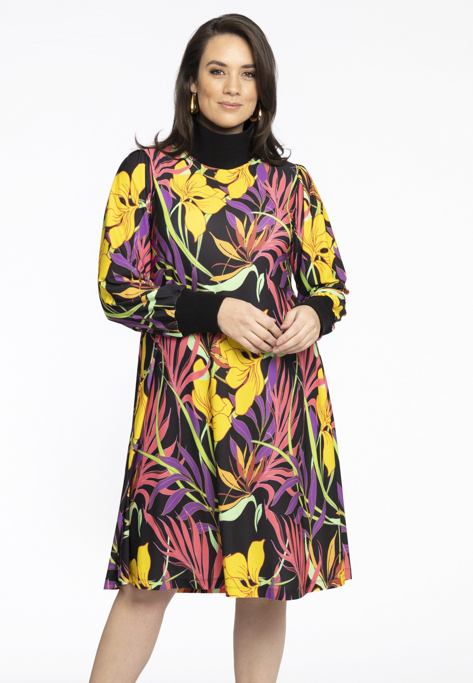 A-Linien-Kleid Damen Kleid Große Größen