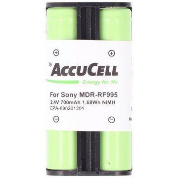 AccuCell Akku passend für Sony MDR-RF995 BP-HP800-11 700mAh für wireless Heads Akku
