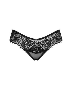 Obsessive Panty Panty Maderris schwarz + Spitze transparent (einzel, 1-St)