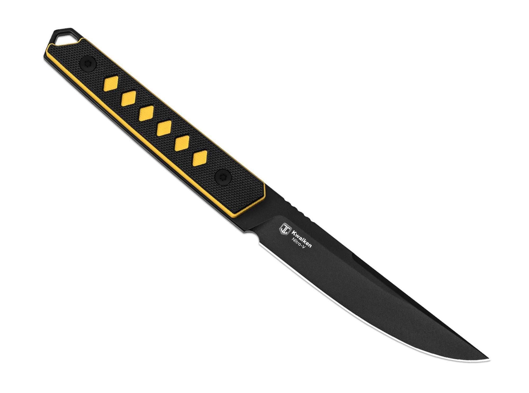 Kizer Taschenmesser Kizer Kwaiken Nitro-V Black & Yellow G10