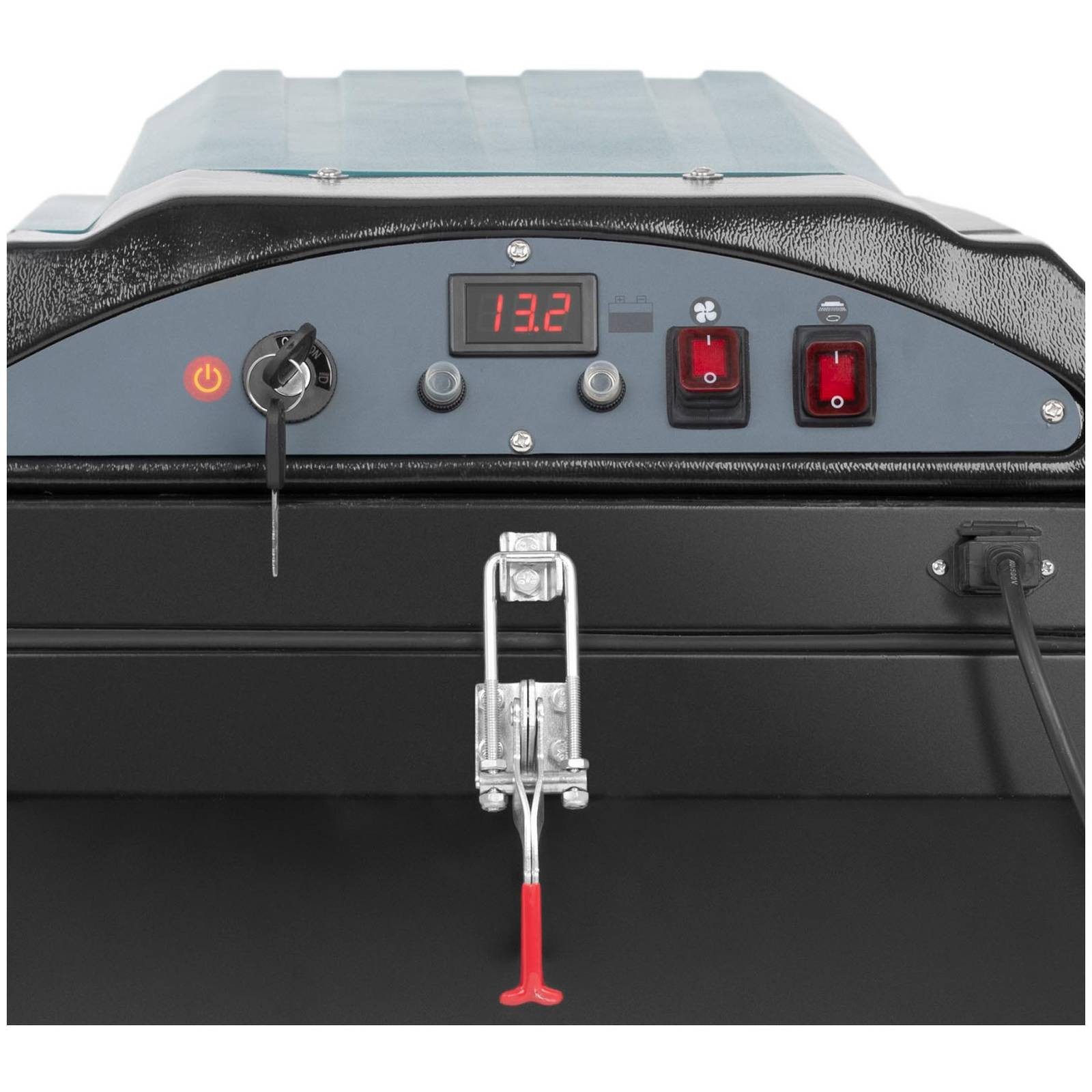 Ulsonix Kehrmaschine Kehrsaugmaschine 4800 m²/h Akku-Kehrmaschine 35 l Bürstenbreite 52 cm