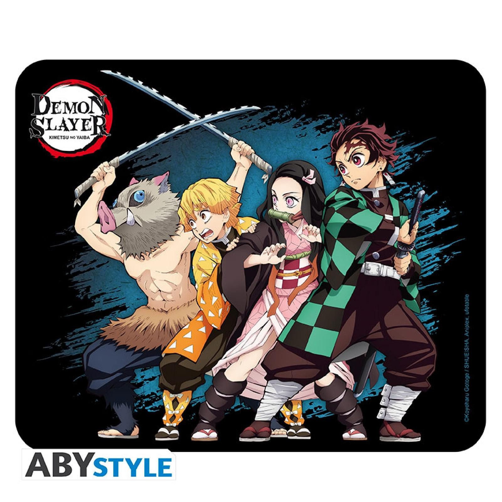 Merchandise-Figur DEMON SLAYER - Flexible mousepad - Group
