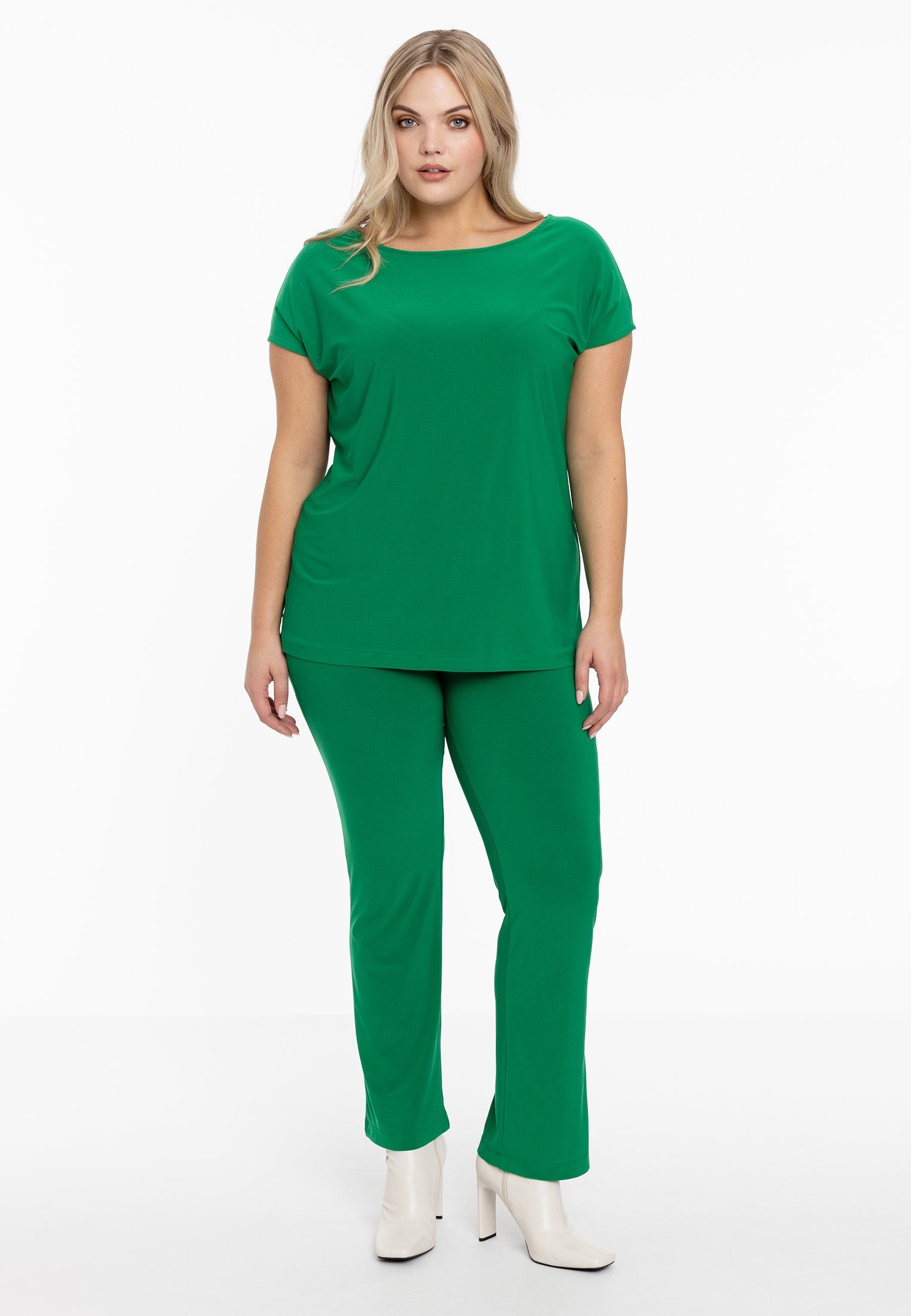 Yoek Bootcuthose Große Größen green | Leggings