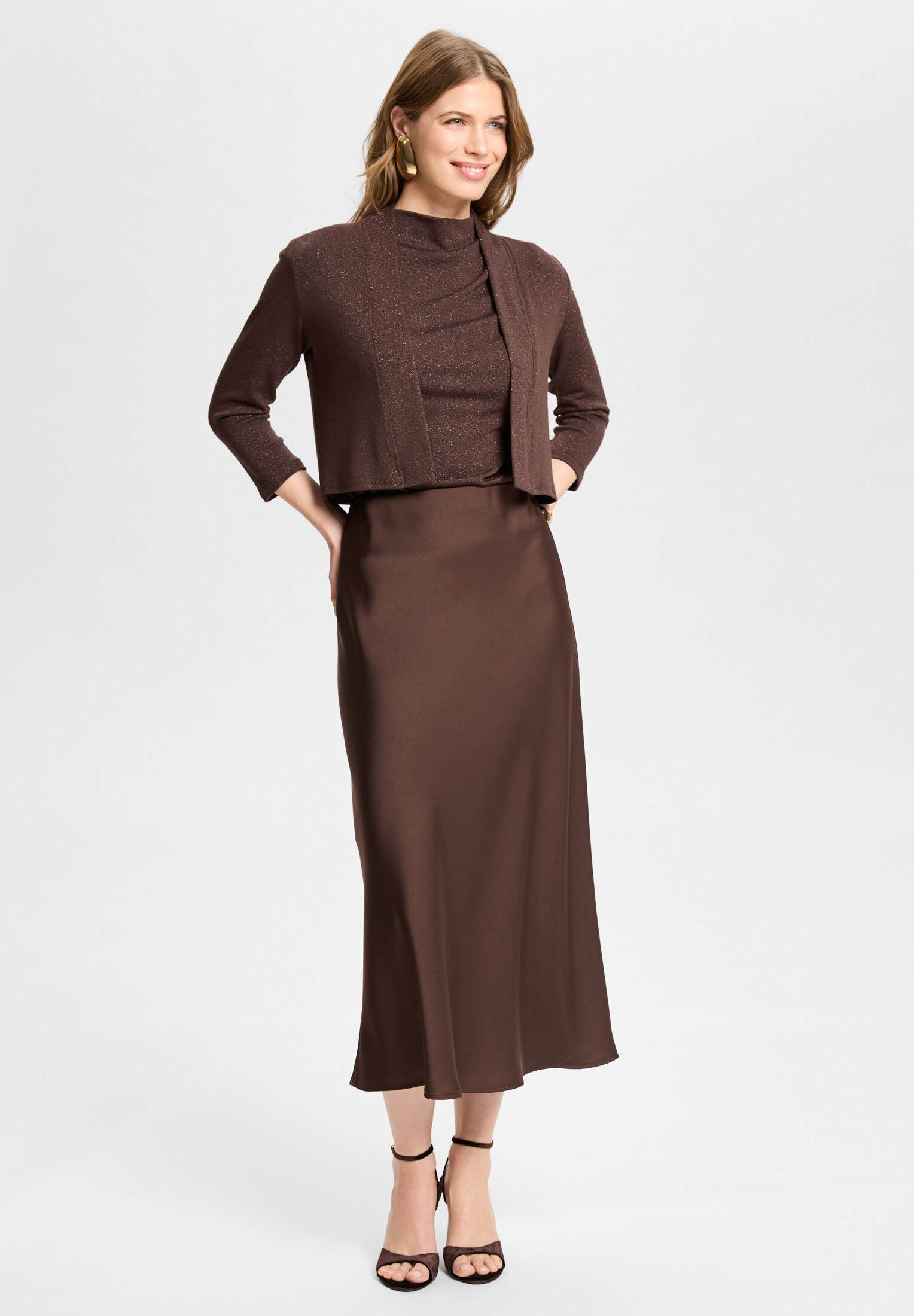SWING Boleroblazer - Bolerojacke Figurbetonter Schnitt