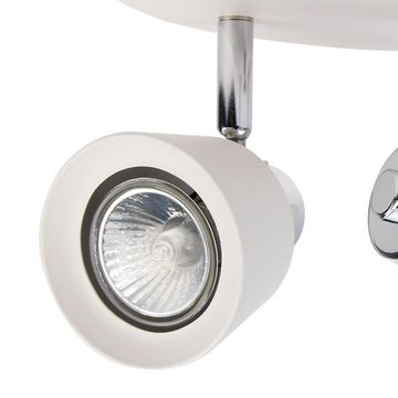 WOFI LED Deckenspot, Leuchtmittel nicht inklusive, Deckenleuchte Spotrondell Schlafzimmerlampe
