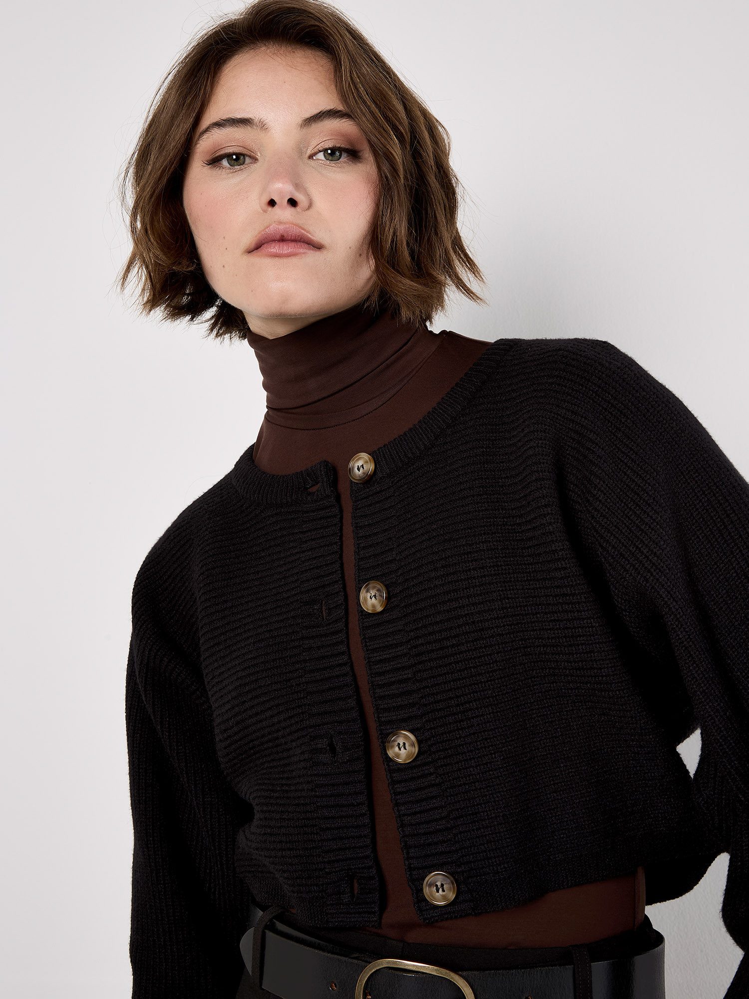 Apricot Cardigan Batwing-Cardigan in Croppedlänge