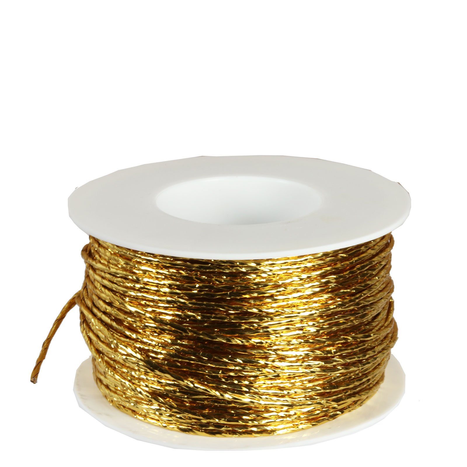 R m Papierdraht mm - - gold 09 H 100 Draht & 2,00 Metallic GmbH