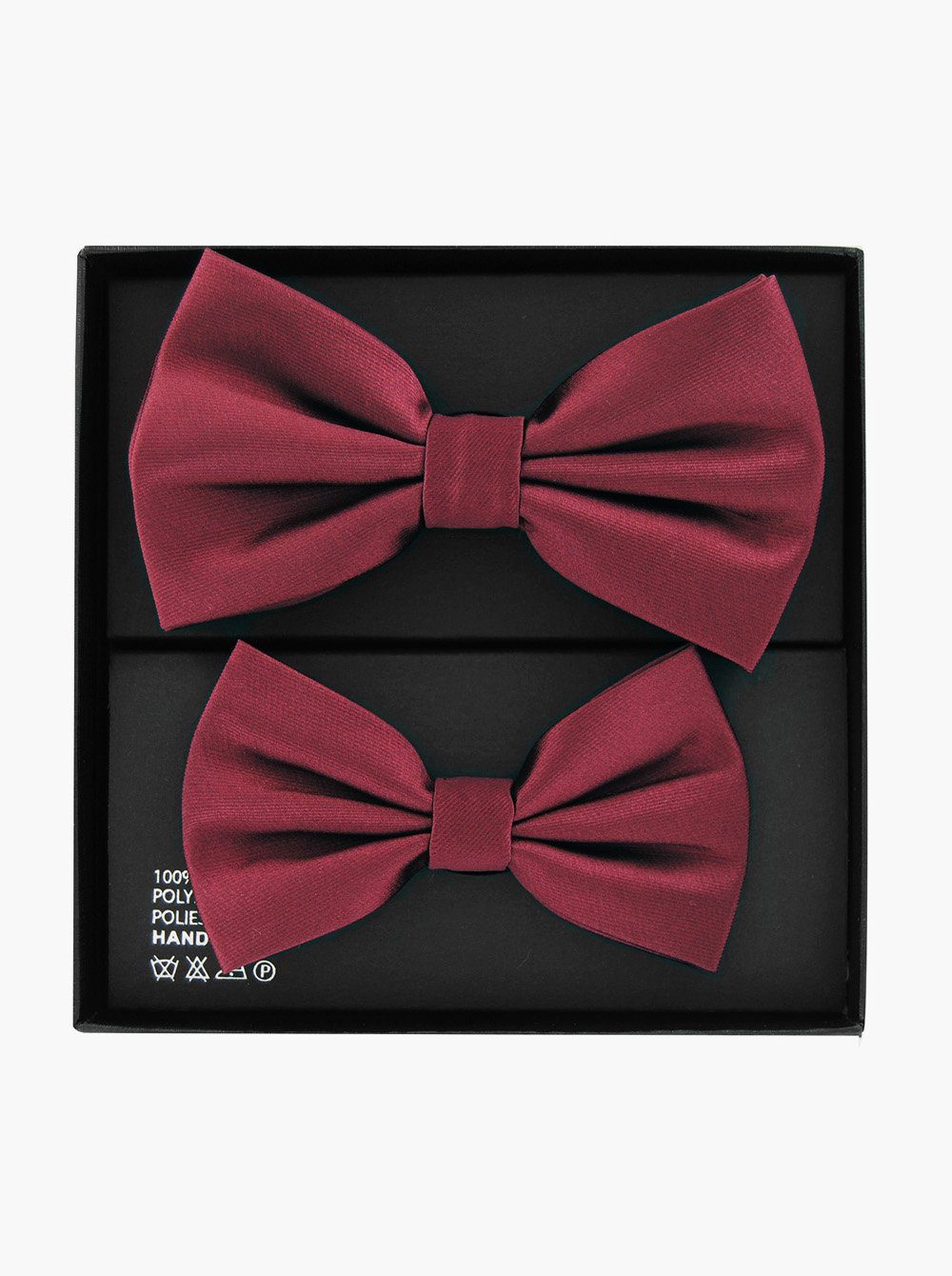 axy Fliege Fliegen Set für Vater und Sohn Premium in Geschenkbox (2er Set, 1x Herrenfliege und 1x Kinderfliege) Partnerlook für Herren und Kinder 1-12 Jahre alt, Familien Outfit