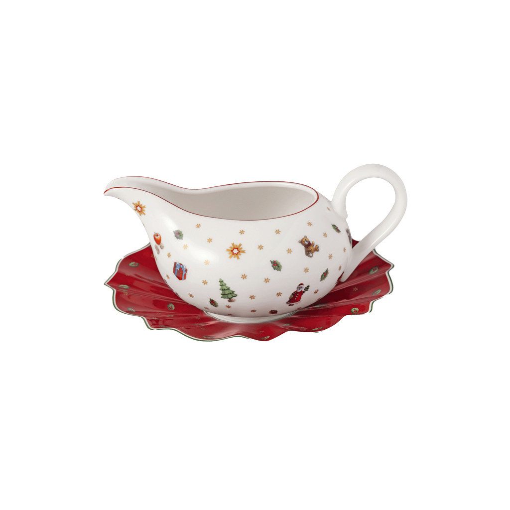 Villeroy & Boch Sauciere Toy's Delight Sauciere mit Unterteil, 250 ml, Porzellan, (Set, 1-tlg)