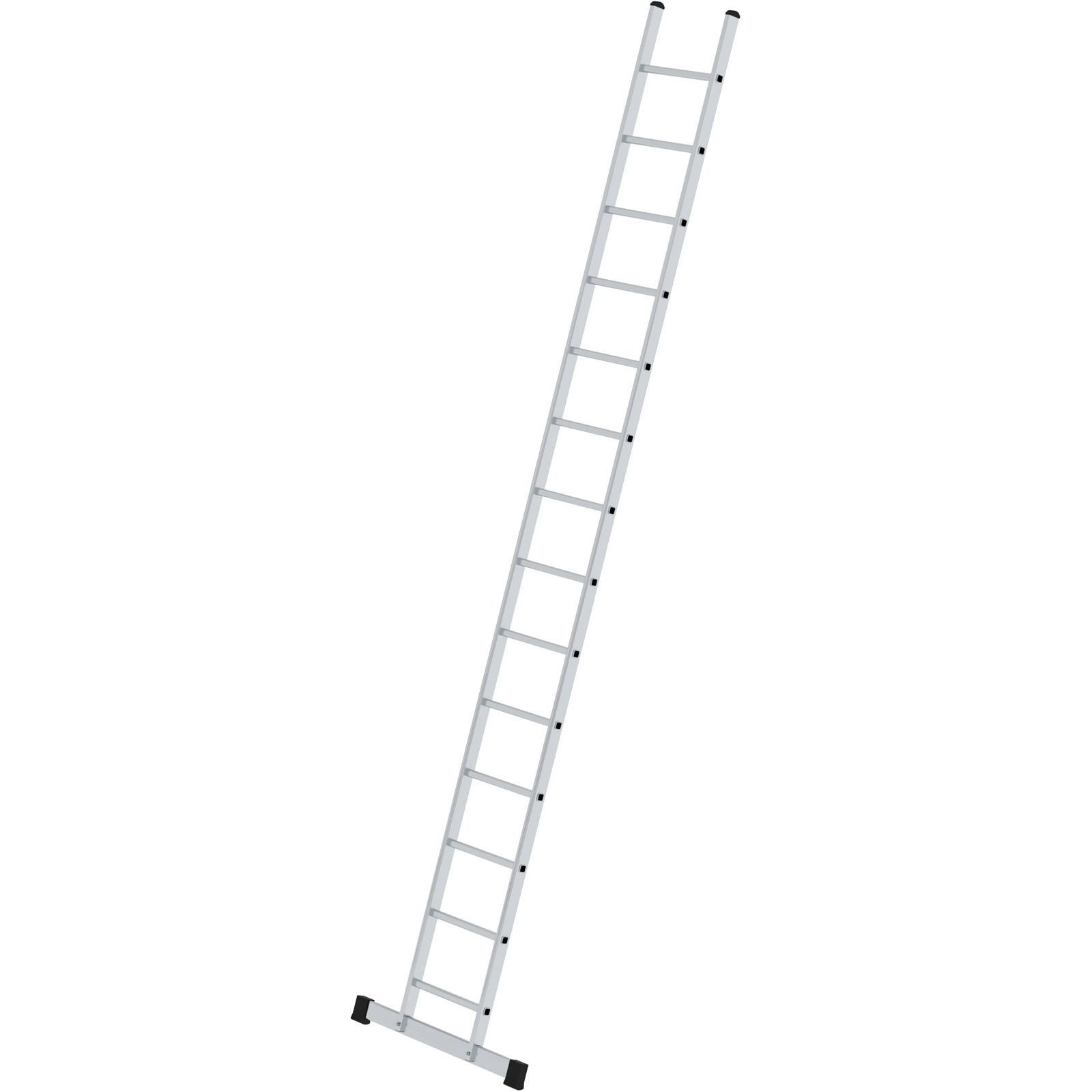 Günzburger Steigtechnik Anlegeleiter Günzburger Steigtechnik Sprossen-Anlegeleiter mit Standard-Traverse 14