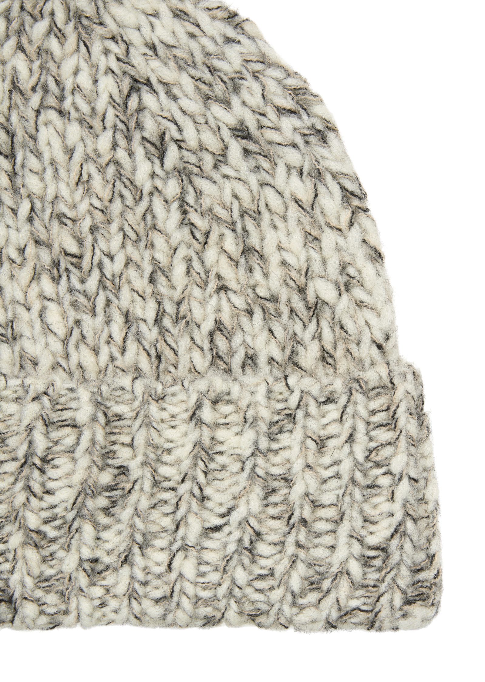 Marc O'Polo DENIM Strickmütze aus hochwertigen Wollmix, meliert günstig online kaufen