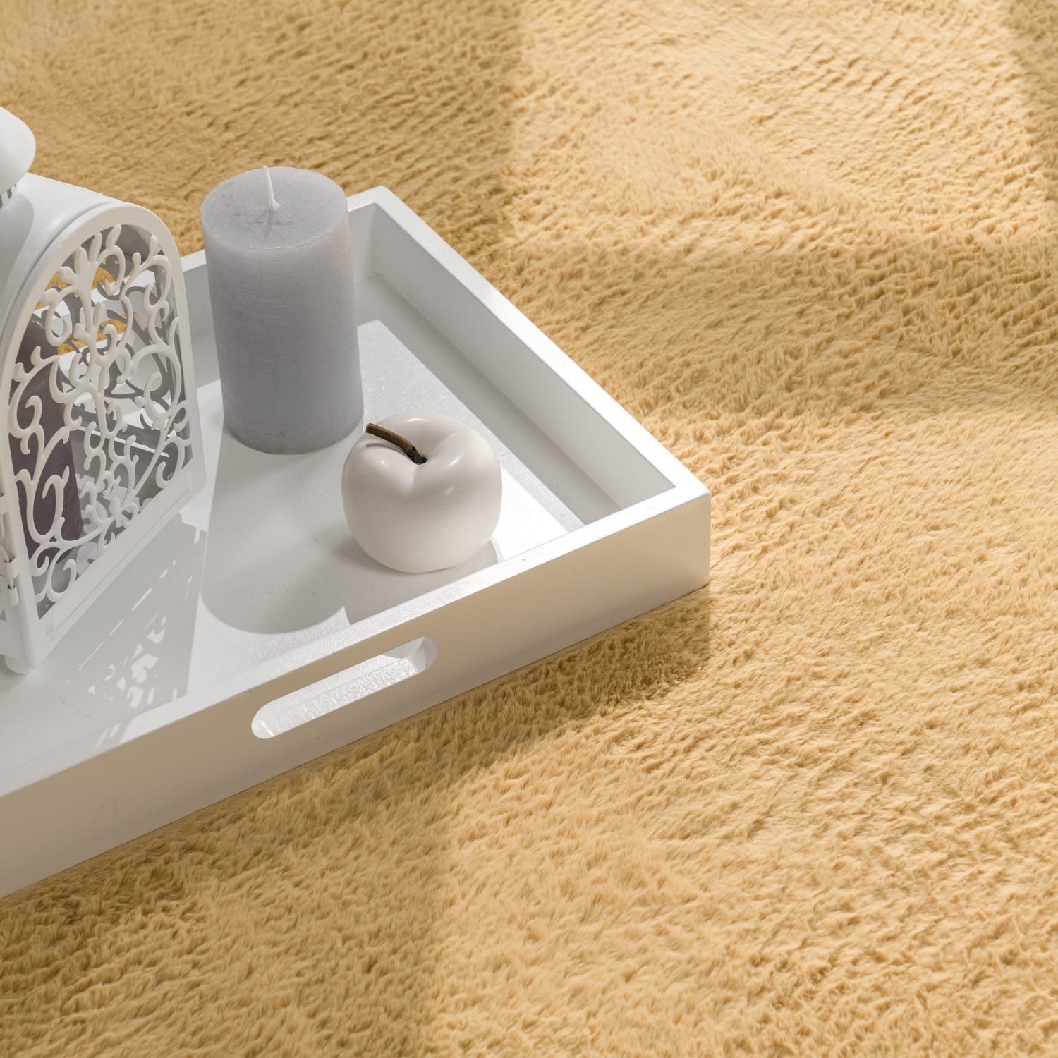 TT Home Teppich, Rechteckig, Höhe: 14 mm, Wohnzimmer Hochflor Teppich Kunst günstig online kaufen