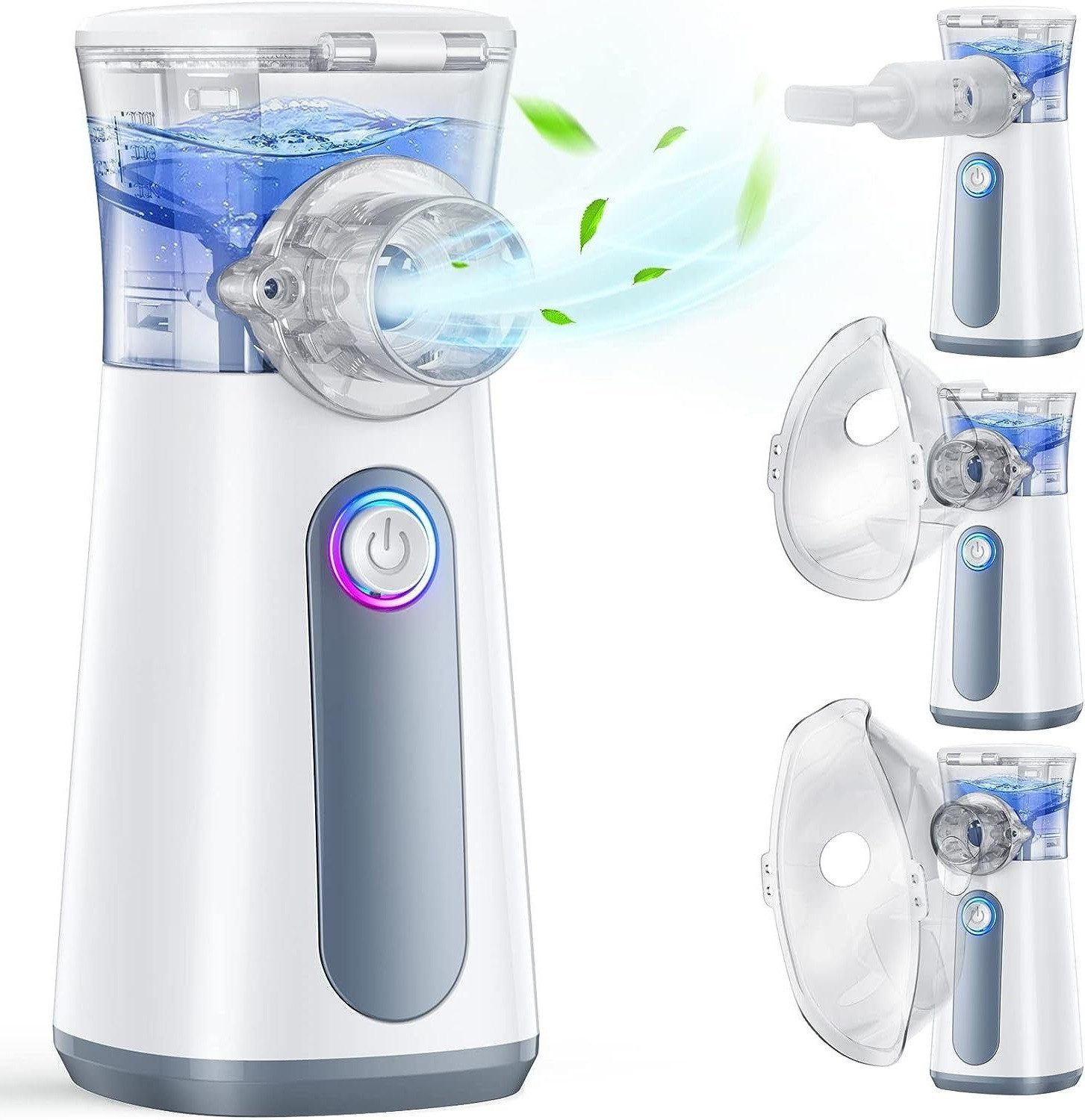 Mini-Inhalator Inhalator Nebulizer Vernebler Inhaliergerät Inhalationsgerät, USB-C