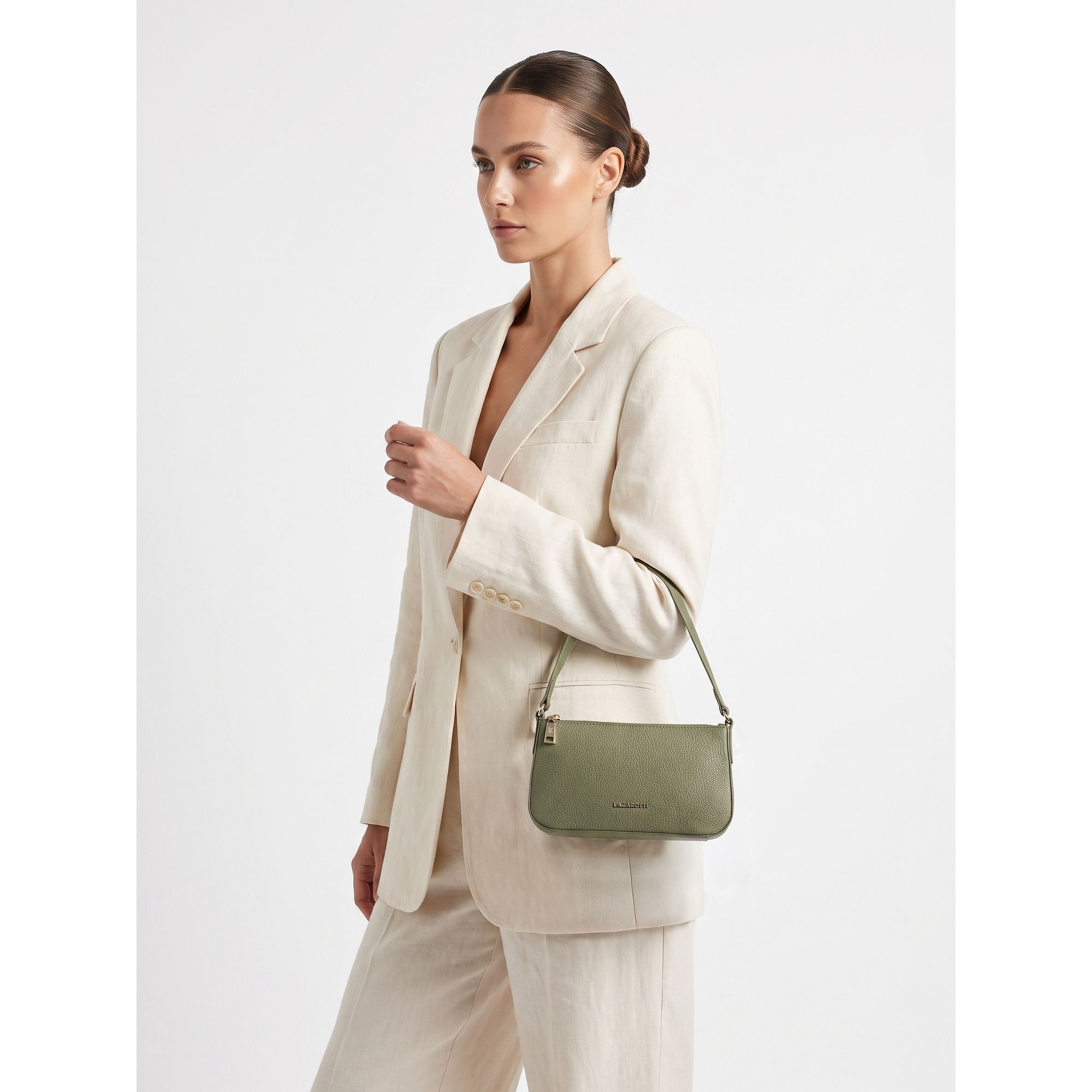 Lazarotti Schultertasche Bologna Leather, Leder – Bild 2 von 5