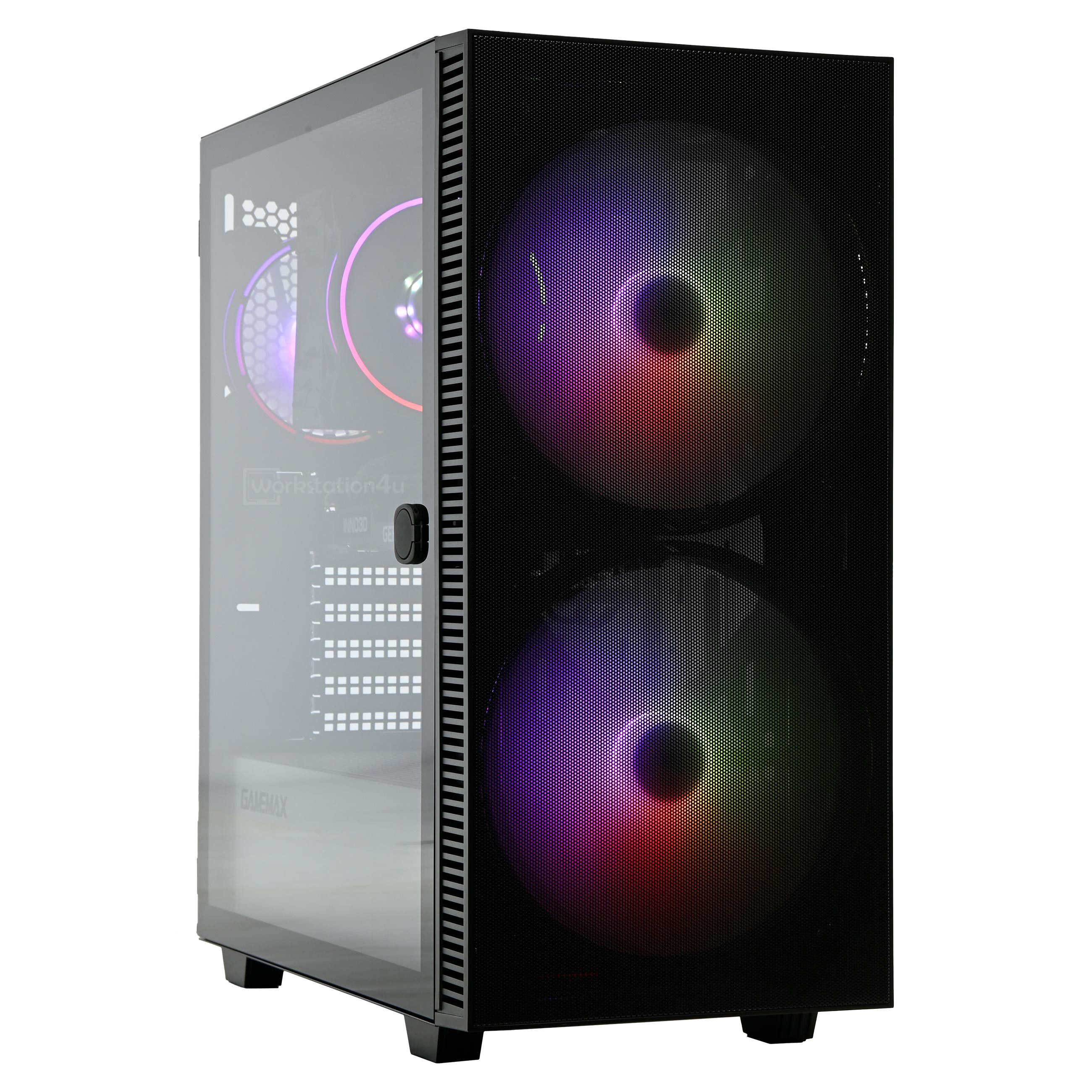 Solarbayer, Workstation4u, Aero Gaming-PC (Intel Core i9 13900KF, RTX 4070 TI 12GB, 16 GB RAM, 2000 GB SSD, Luftkühlung, Core i9-13900KF)