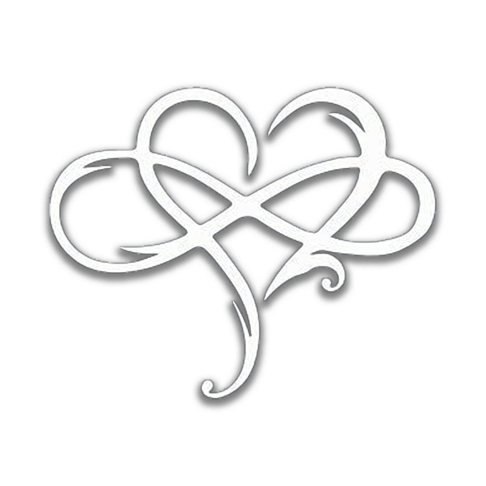 Jumpeak Wanddekoobjekt Metall Herz Wandbehang, Skelett-Herz, Abstraktion., Hergestellt aus Metall,Schwarz,weiß,Gold, Silber,74X52