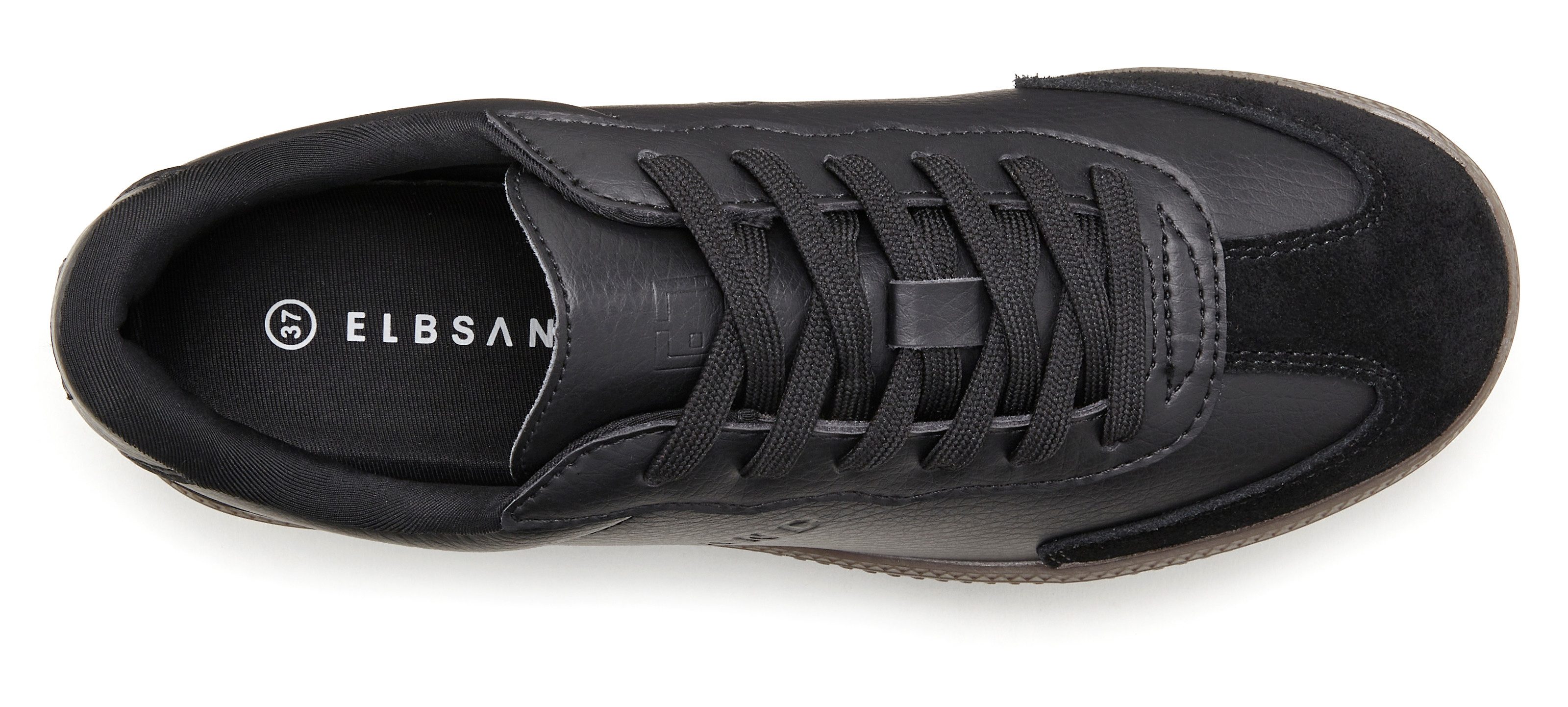 Elbsand Freizeitschuh Sneaker Retro Sneaker, Halbschuh, Schnürschuh mit Lederanteil Unisex