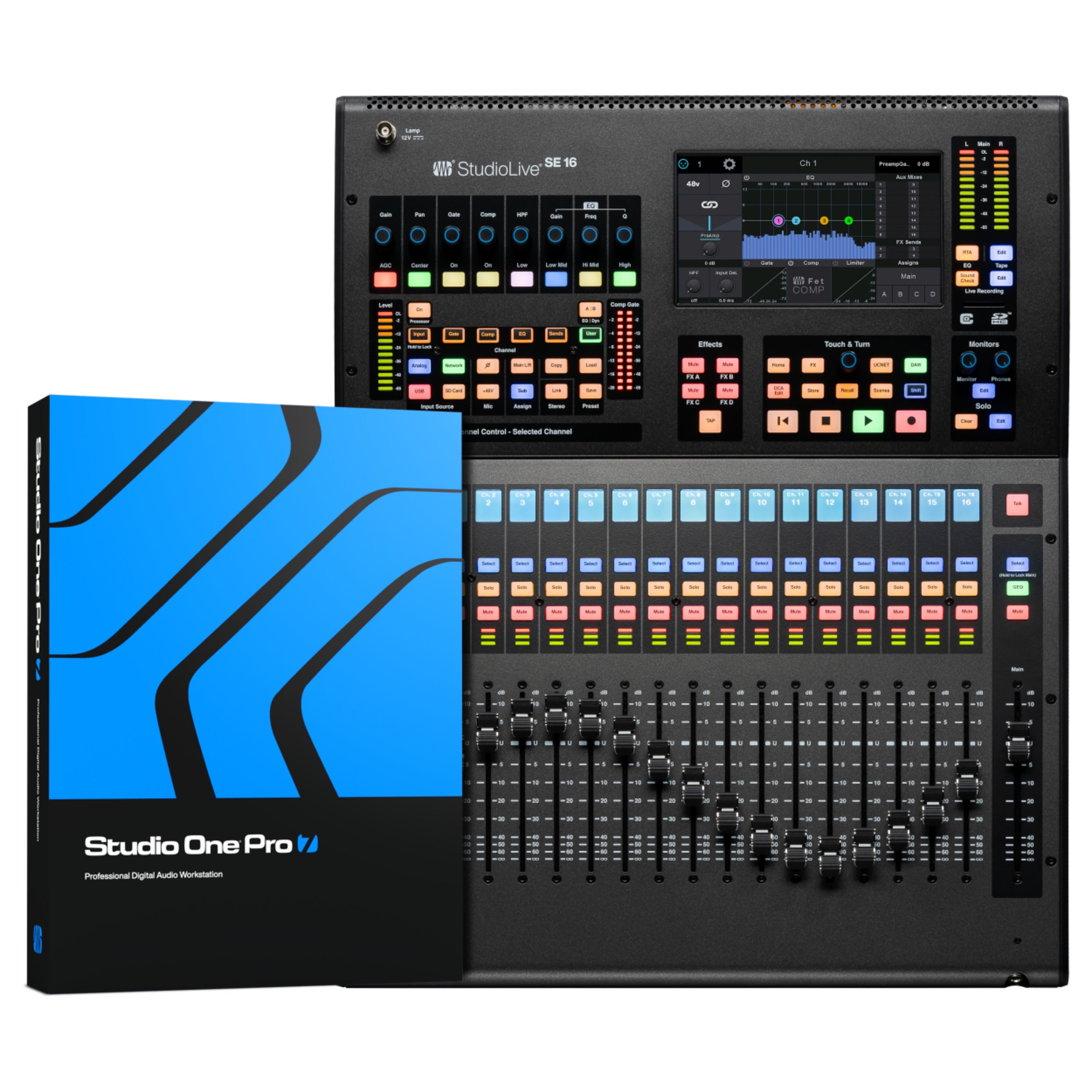 Presonus Mischpult, (Studio Mischpulte, Digitale Studio Mischpulte), StudioLive SE 16 - Digitales Mischpult