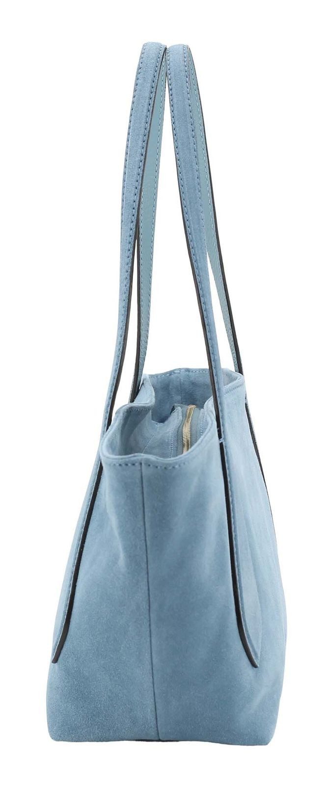 Abro Schultertasche Shopper Carina, aus echtem Rindsleder