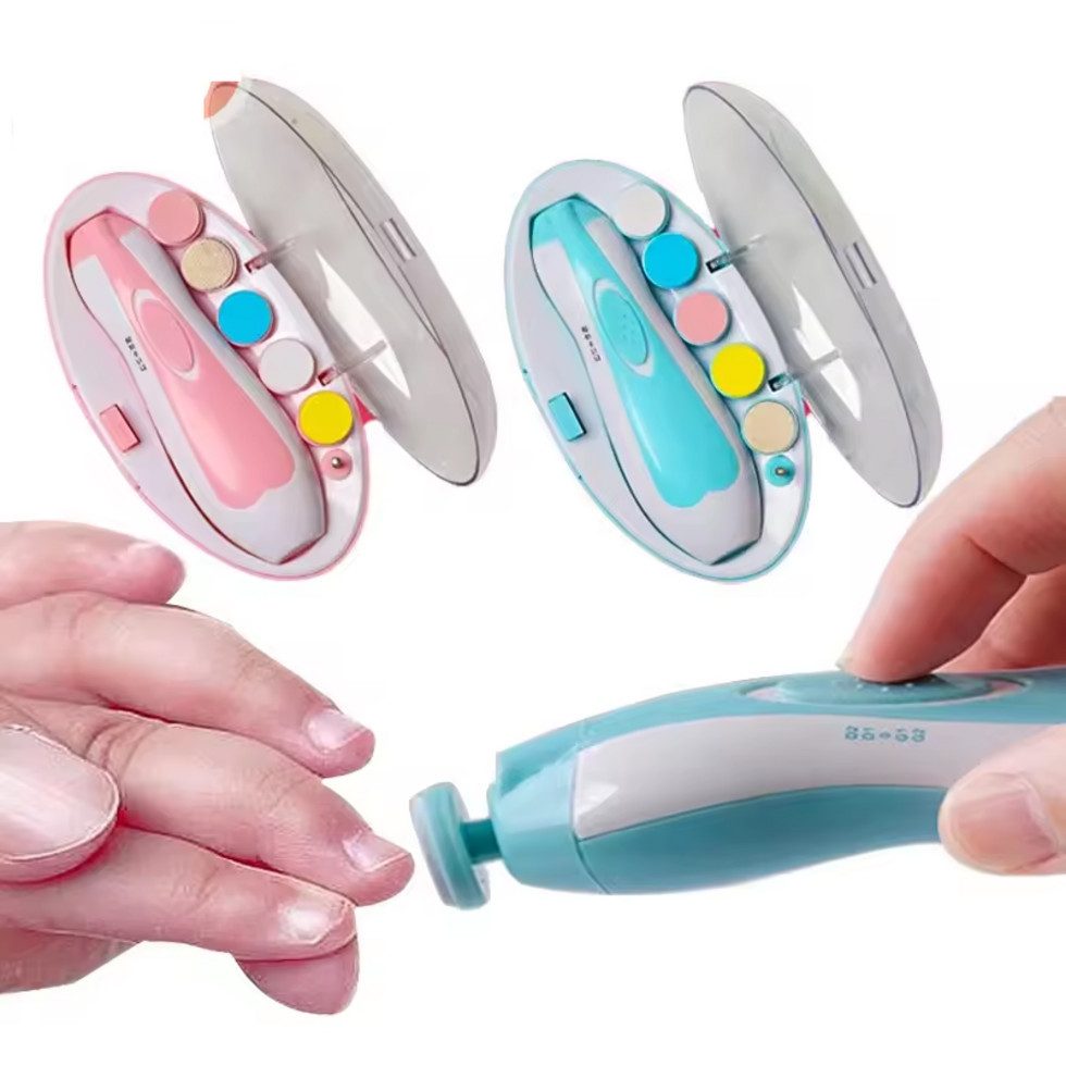 Nagelknipser Elektrischer Baby-Nagelschleifer – Sanfte & sichere Nagelpflege