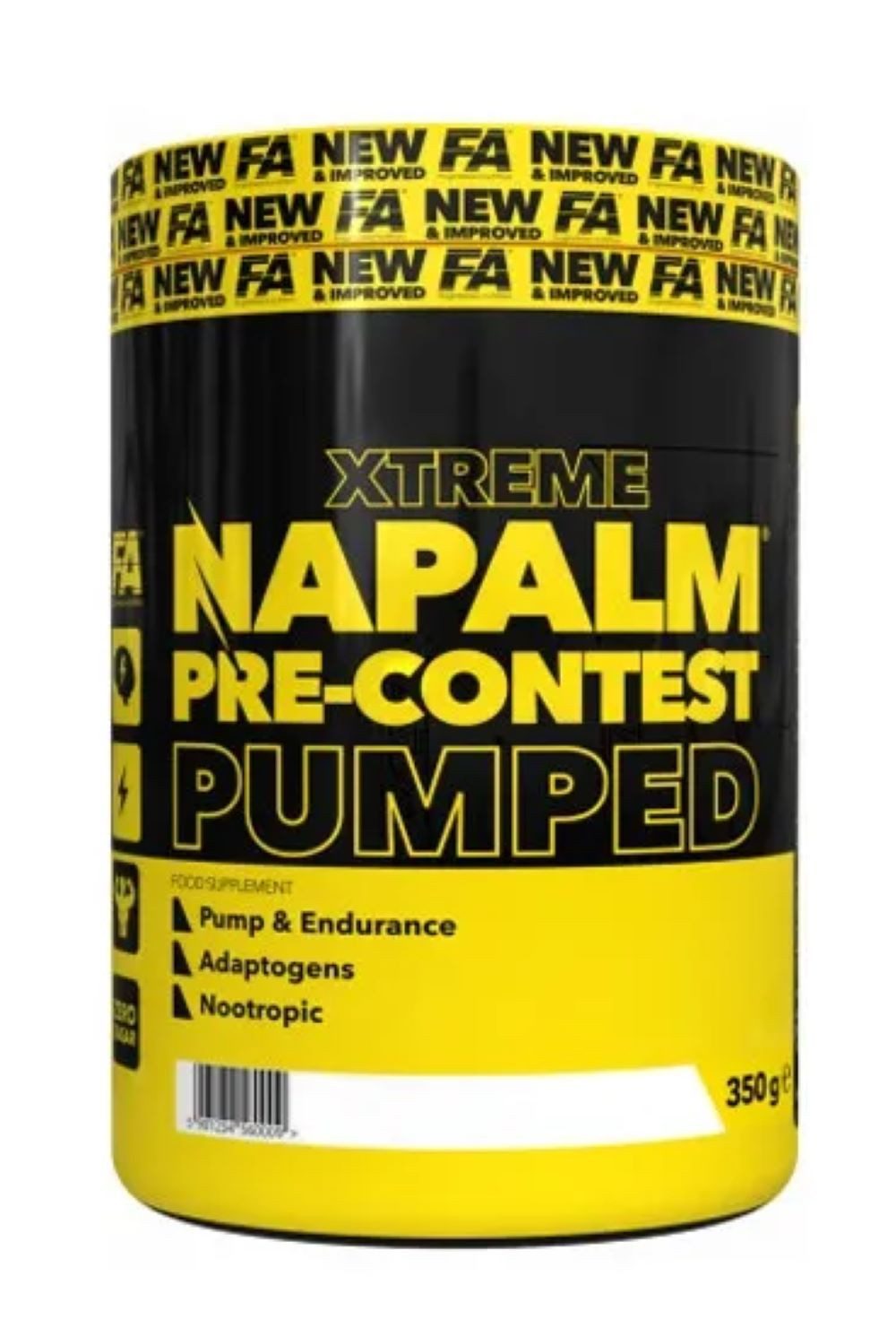 Fitness Authority Fa Nutrition NAPALM Hardcore Pre-contest pumped 350 g Pulver