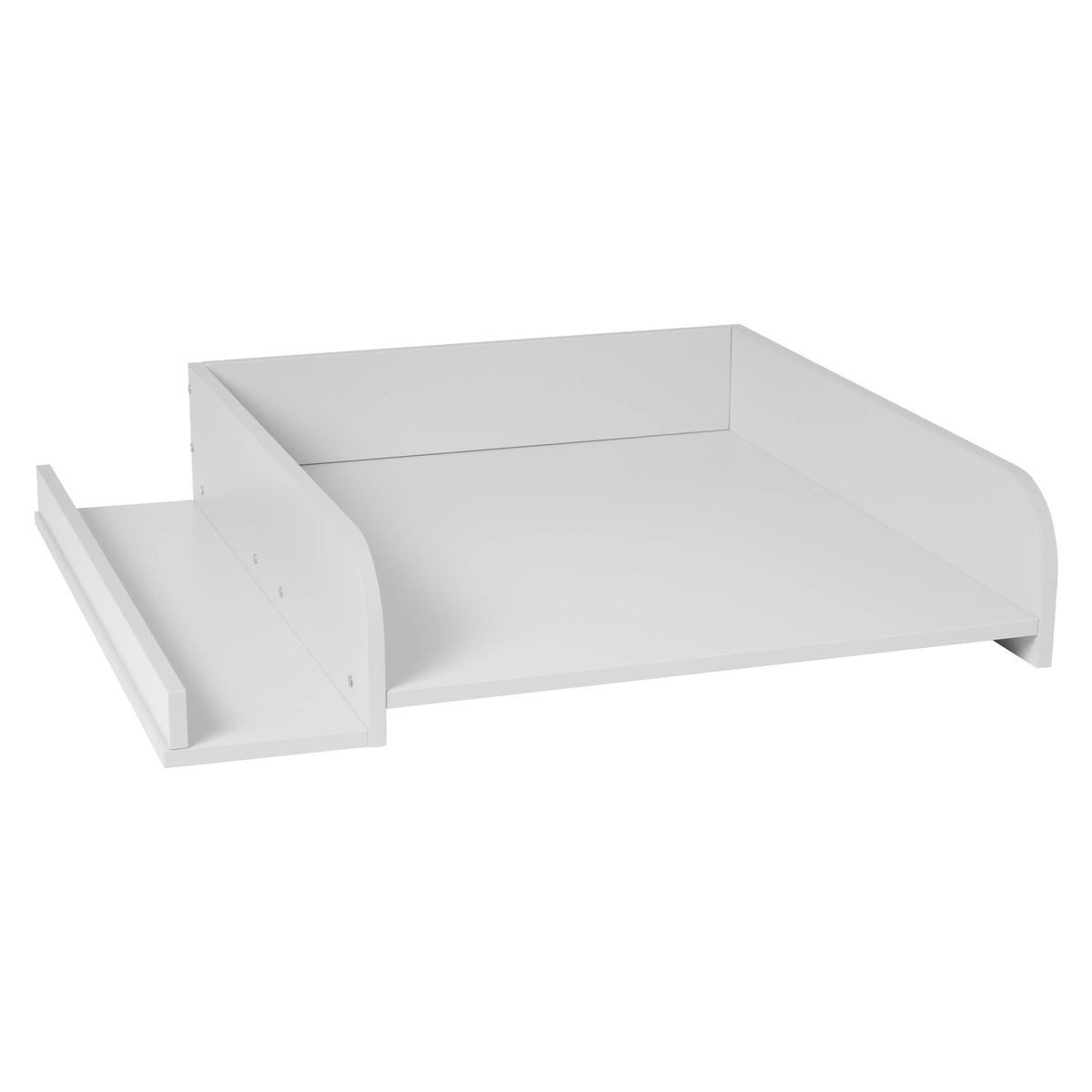 kindsgard Wickelaufsatz Tikla - Grau, Wickelaufsatz für Waschmaschinen mit Ablagefläche