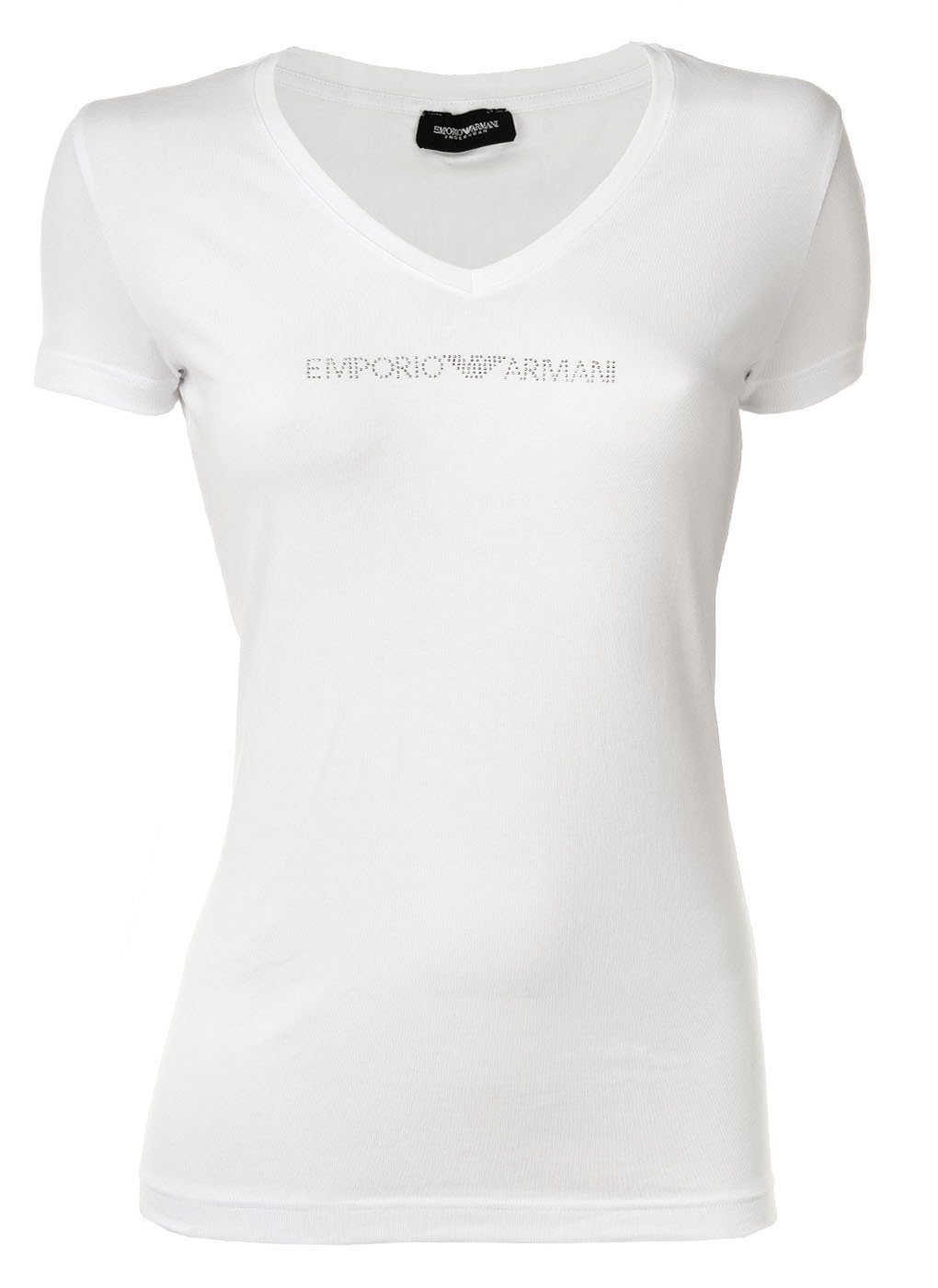 Emporio Armani T-Shirt Damen T-Shirt - V-Neck, Loungewear, Kurzarm