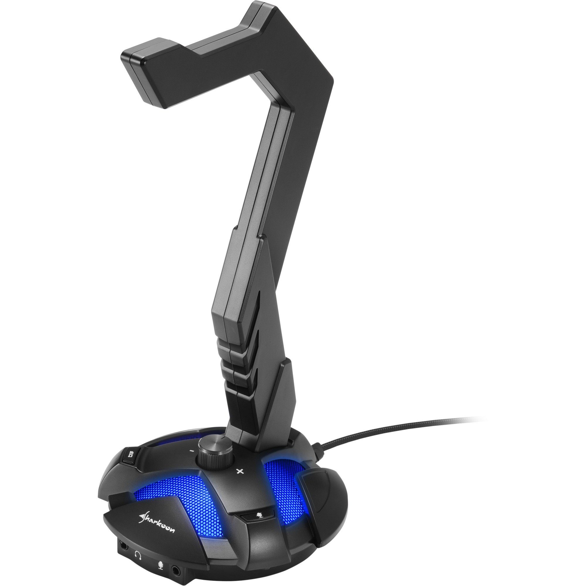 Sharkoon X-Rest 7.1 Headset Ständer, Halterung Audio-Adapter