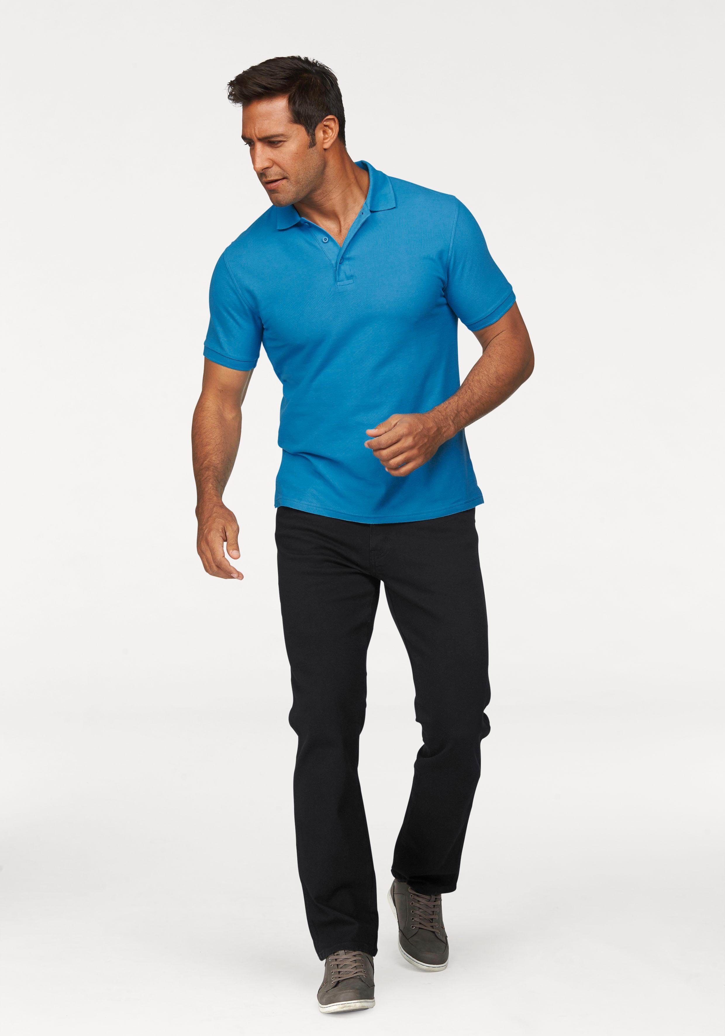 Fruit of the Loom Poloshirt Piqué, unifarben – Bild 4 von 5