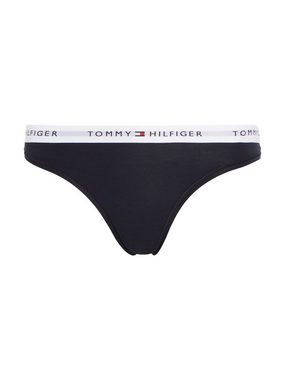 Tommy Hilfiger Underwear T-String mit Logo auf dem Taillenbund