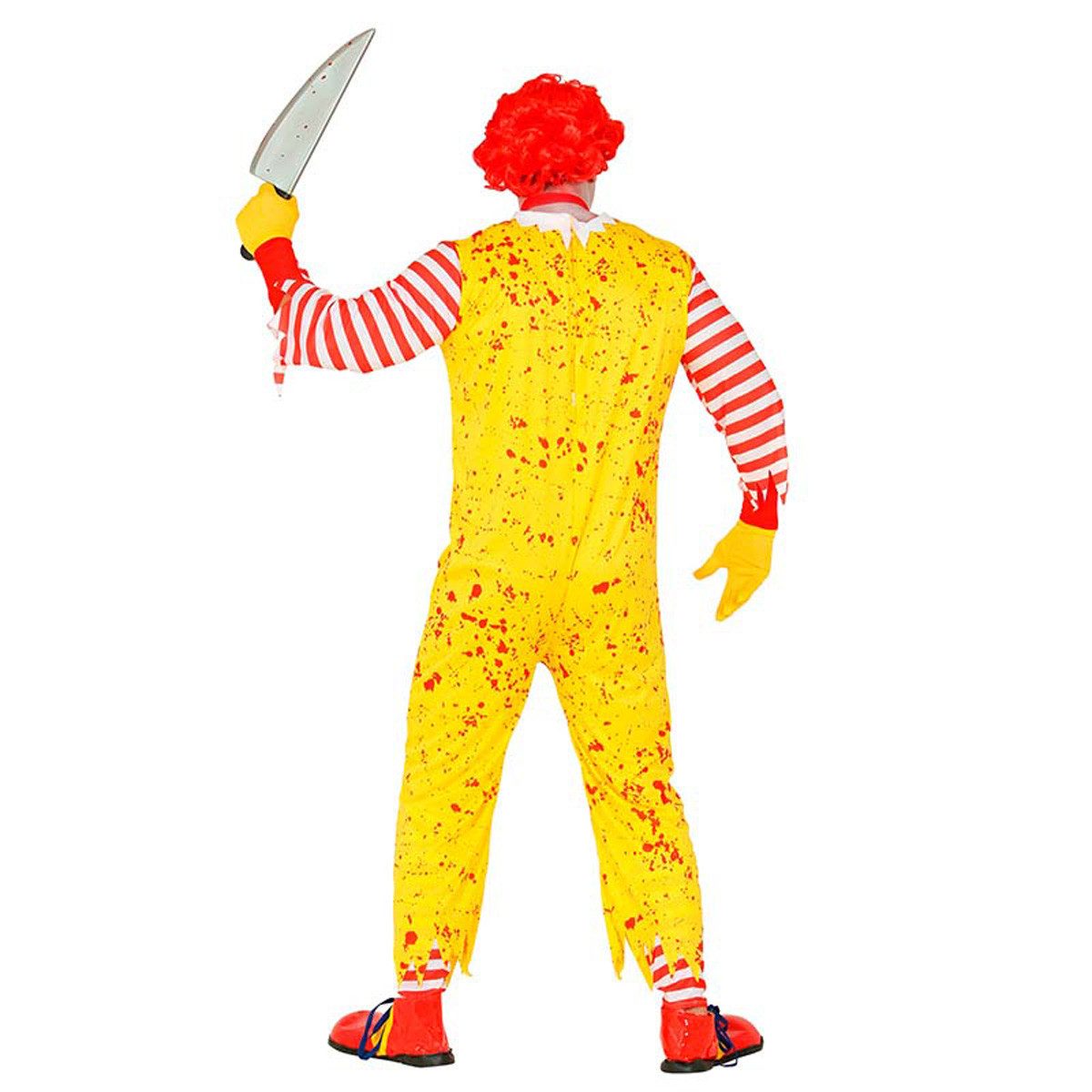 Widmann S.r.l. Clown-Kostüm Kostüm Killerclown Gelb