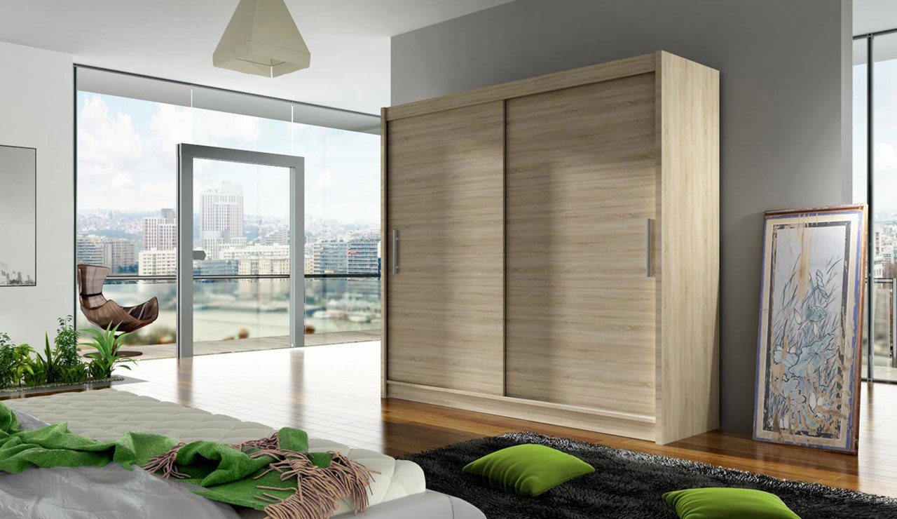 MIRJAN24 Kleiderschrank London I 180 (mit günstig online kaufen