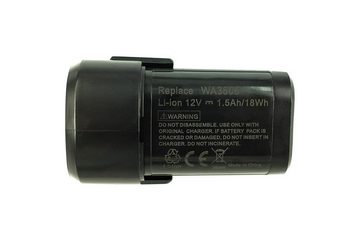 PowerSmart Akku 12V 1500mAh Ersatzakku für WORX WX540 WX540.3 WX673 WX673.3 WX673.M WX677 WX677.7 1500 mAh